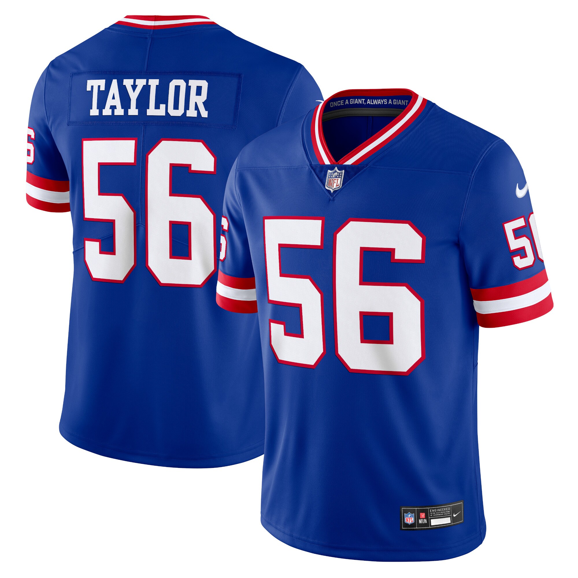 Lawrence Taylor New York Giants  Alternate Vapor Untouchable Limited Jersey - Royal