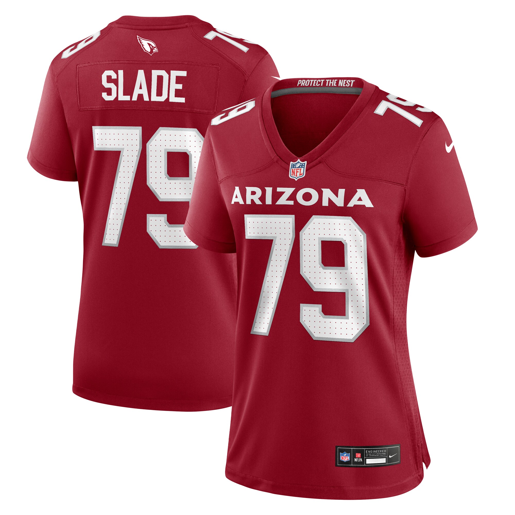 Jacob Slade Arizona Cardinals  Women's  Game Jersey -  Cardinal