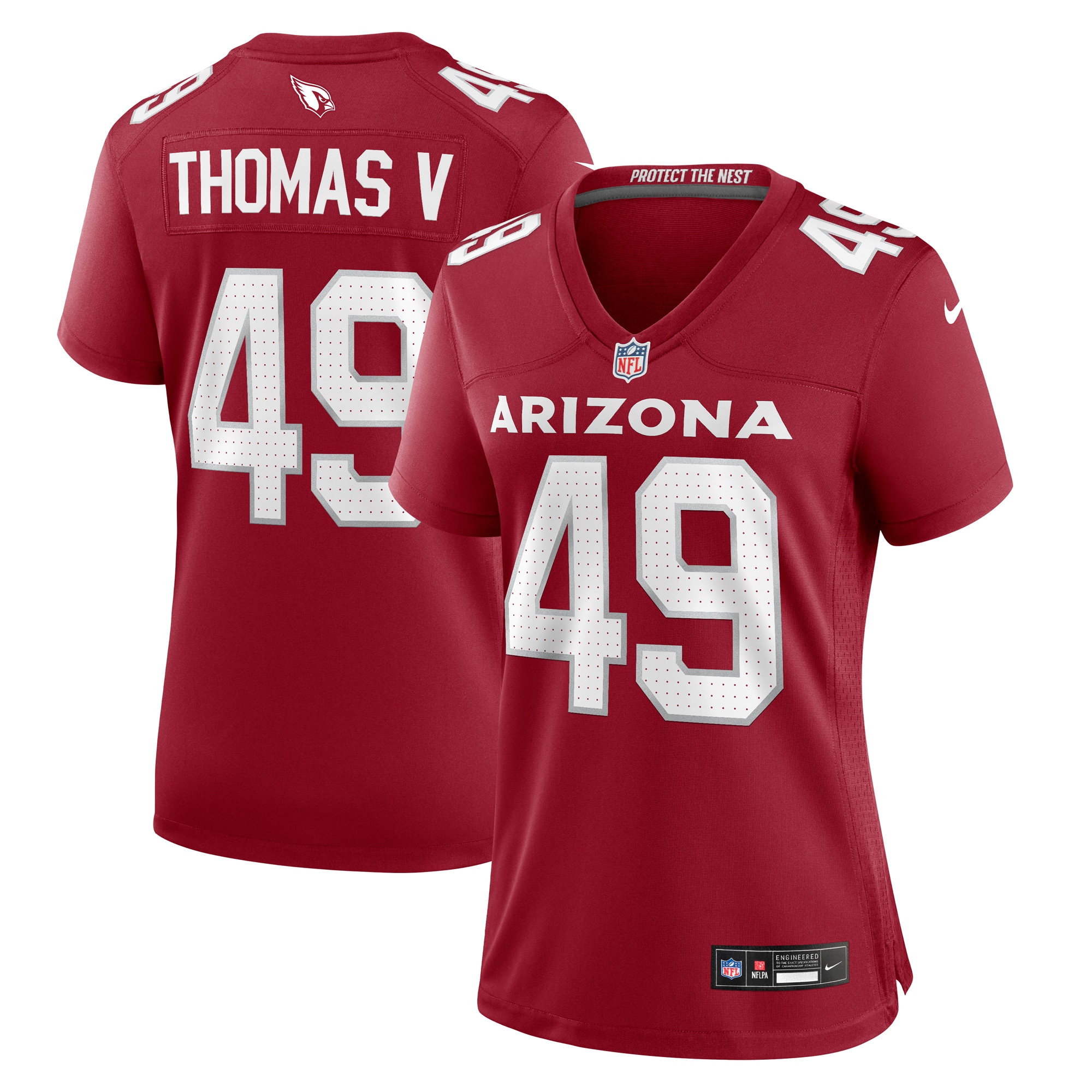 Starling Thomas V Arizona Cardinals  Women's Team Game Jersey -  Cardinal