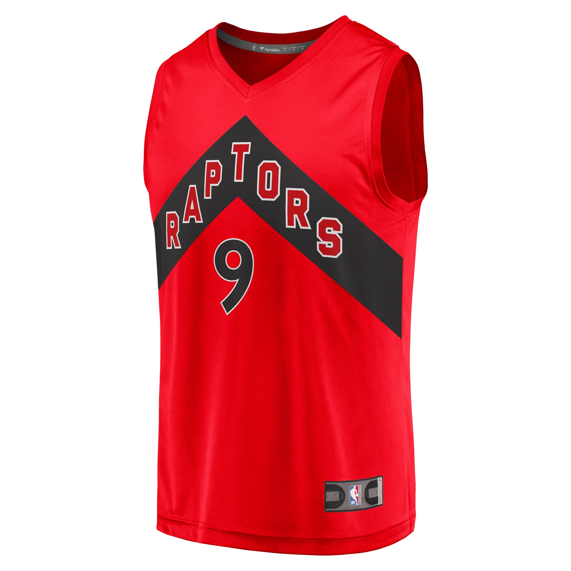 RJ Barrett Toronto Raptors Fanatics Youth Fast Break Player Jersey - Icon Edition - Red