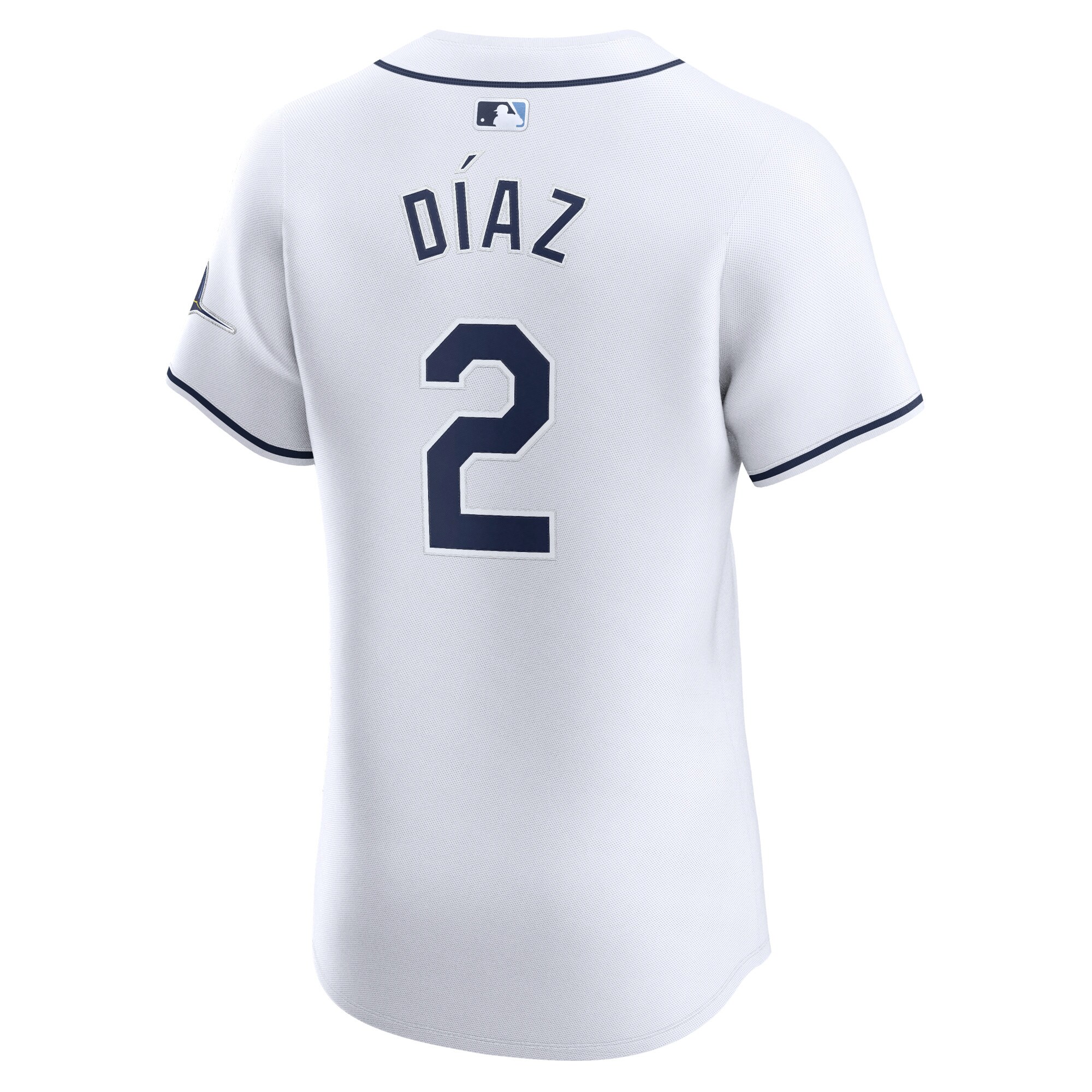 Yandy Diaz Tampa Bay Rays  Home Elite Player Jersey - White