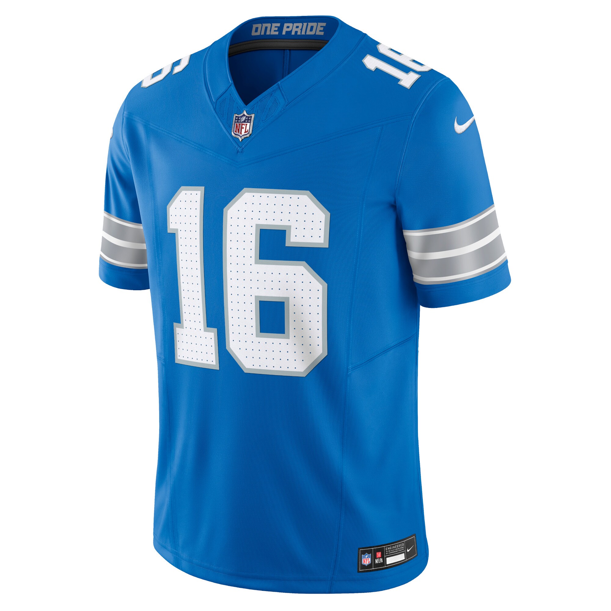 Jared Goff Detroit Lions  Vapor F.U.S.E. Limited Jersey - Blue