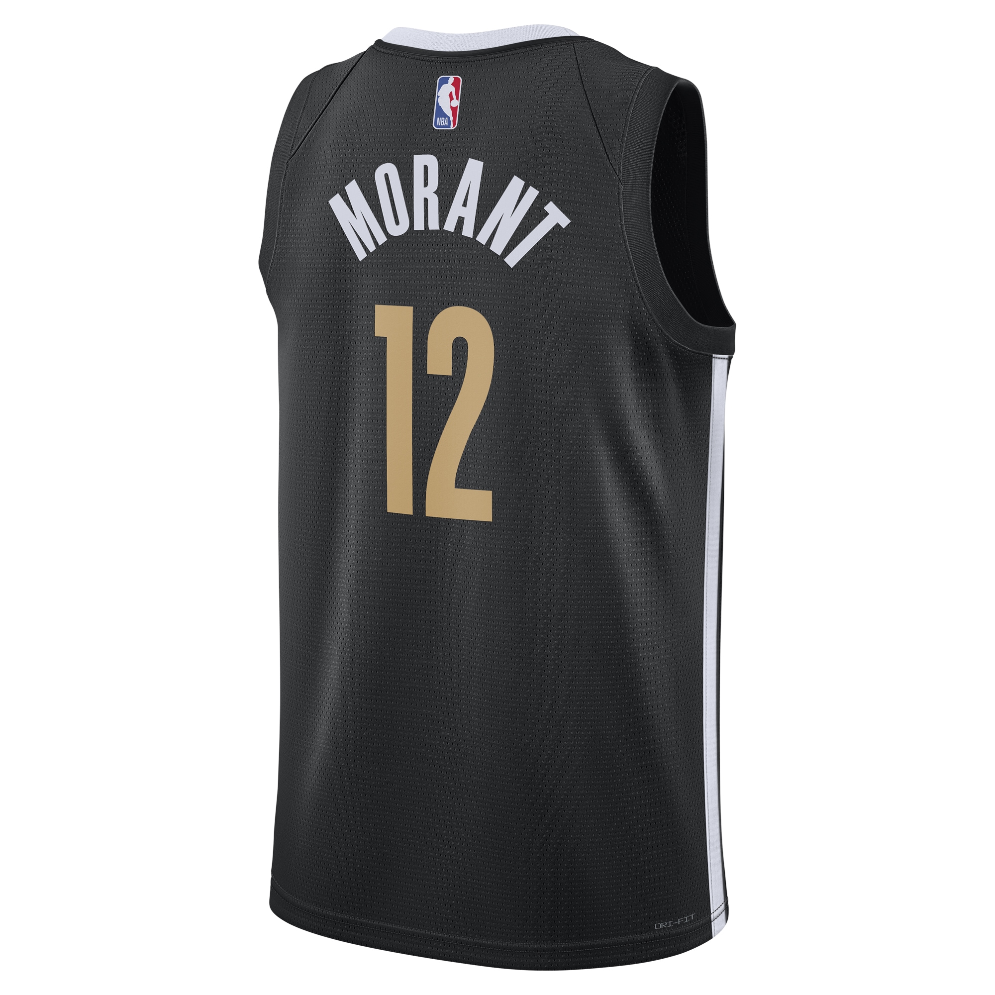 Ja Morant Memphis Grizzlies  Unisex 2023\/24 Swingman Jersey - Black - City Edition