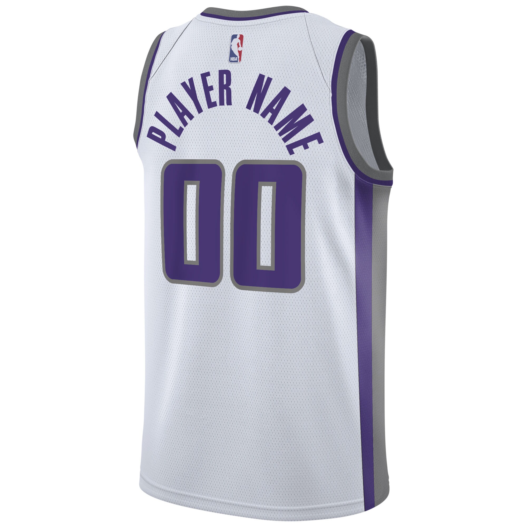 Sacramento Kings  2020\/21 Swingman Custom Jersey - Association Edition - White