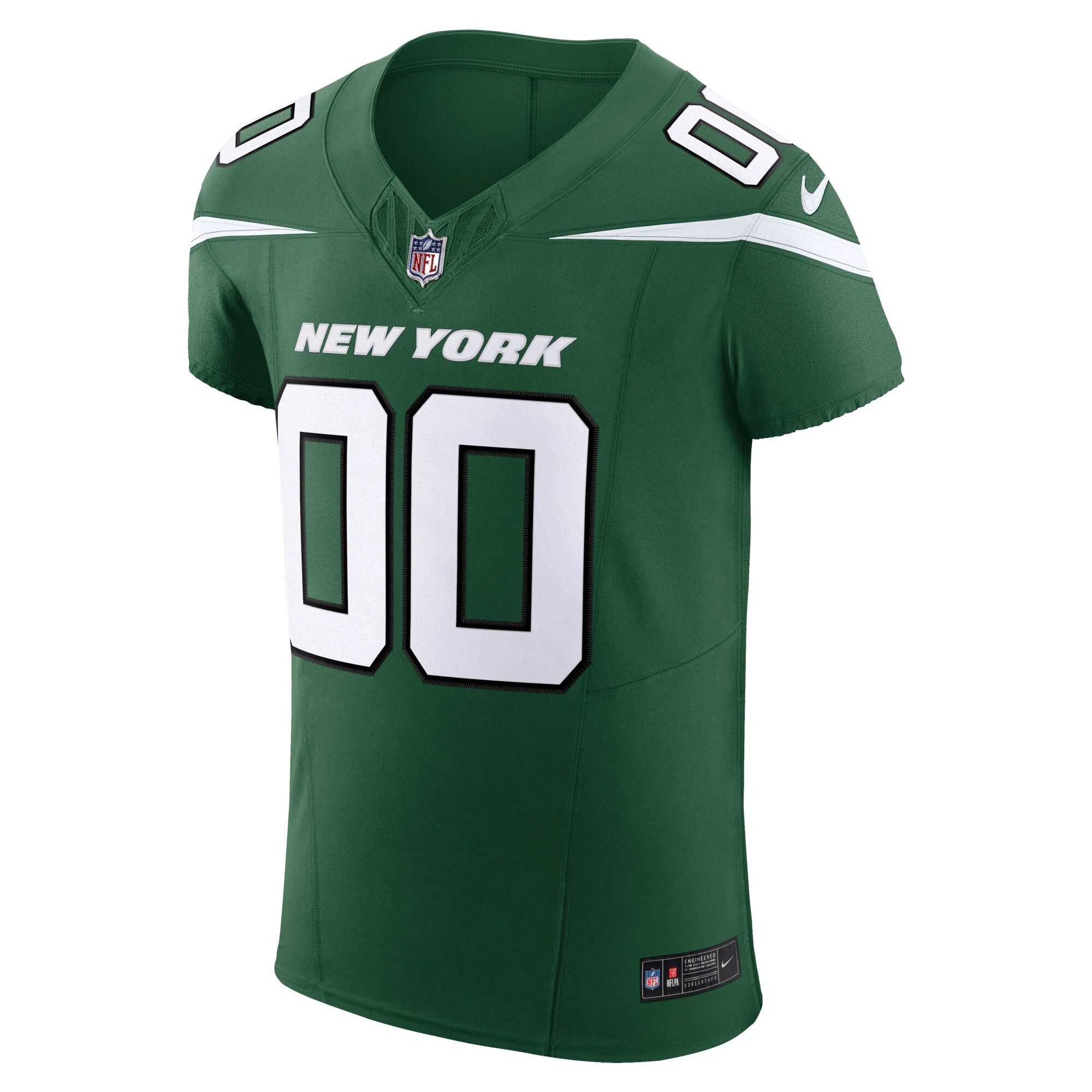 New York Jets  Vapor F.U.S.E. Elite Custom Jersey - Gotham Green