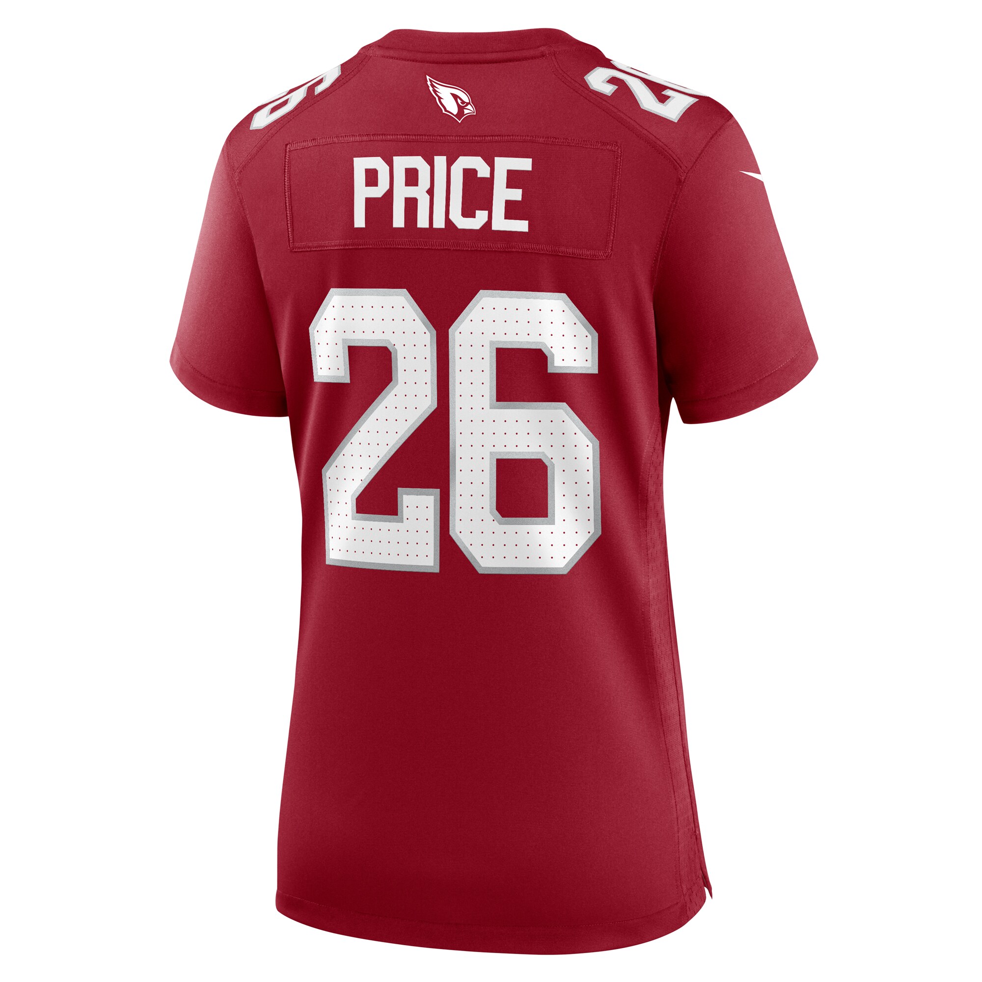 Bobby Price Arizona Cardinals  Women's Team Game Jersey -  Cardinal