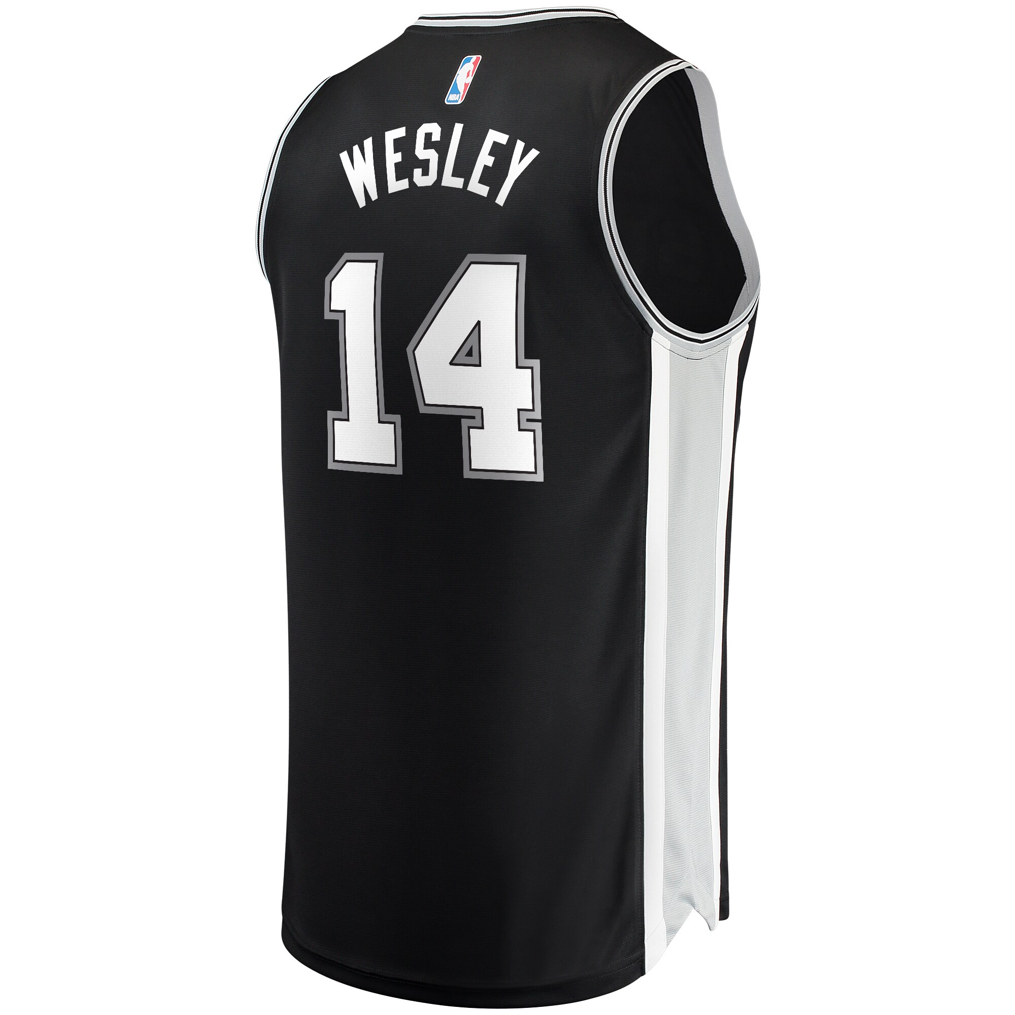 Blake Wesley San Antonio Spurs Fanatics Fast Break Replica Player Jersey - Icon Edition - Black
