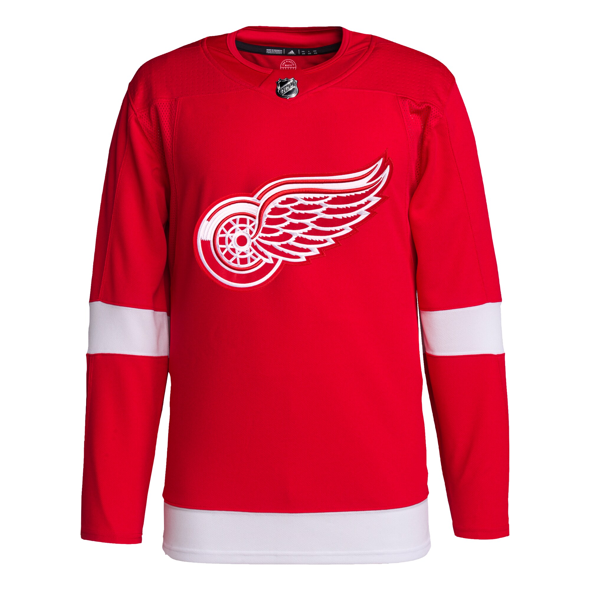 Detroit Red Wings adidas Home Primegreen Authentic Jersey - Red