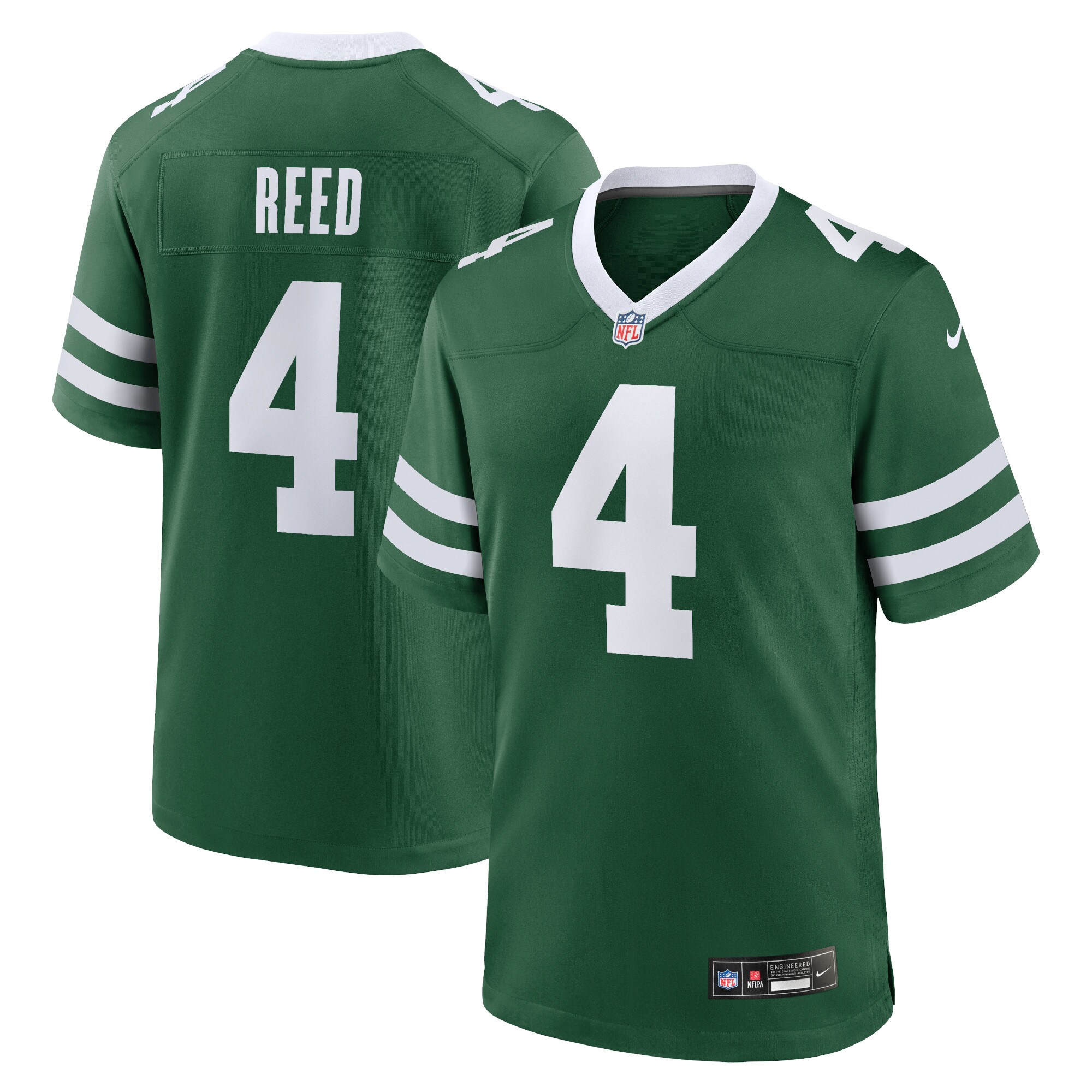 D.J. Reed New York Jets  Game Jersey - Legacy Green
