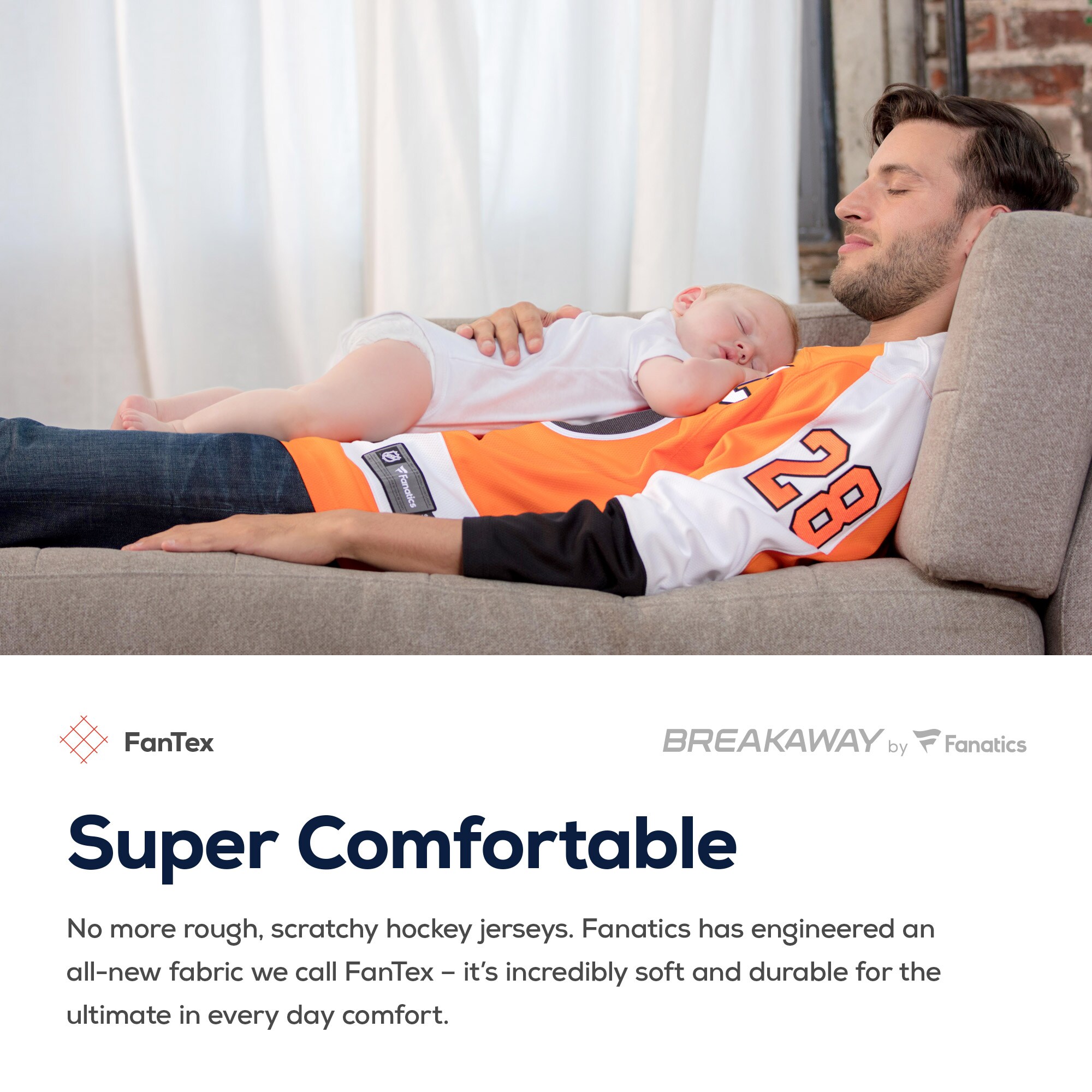 Philadelphia Flyers Fanatics Women's Away Breakaway Jersey - White