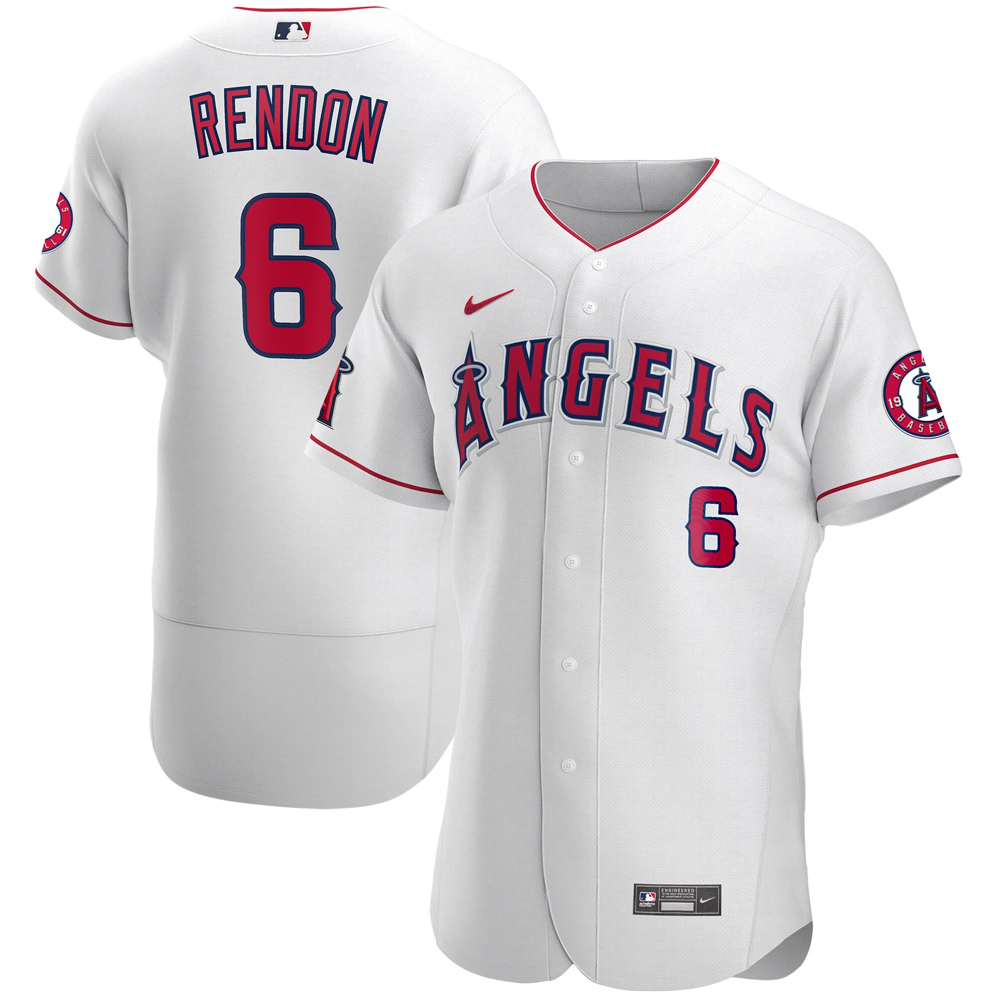 Anthony Rendon Los Angeles Angels  Authentic Player Jersey - White