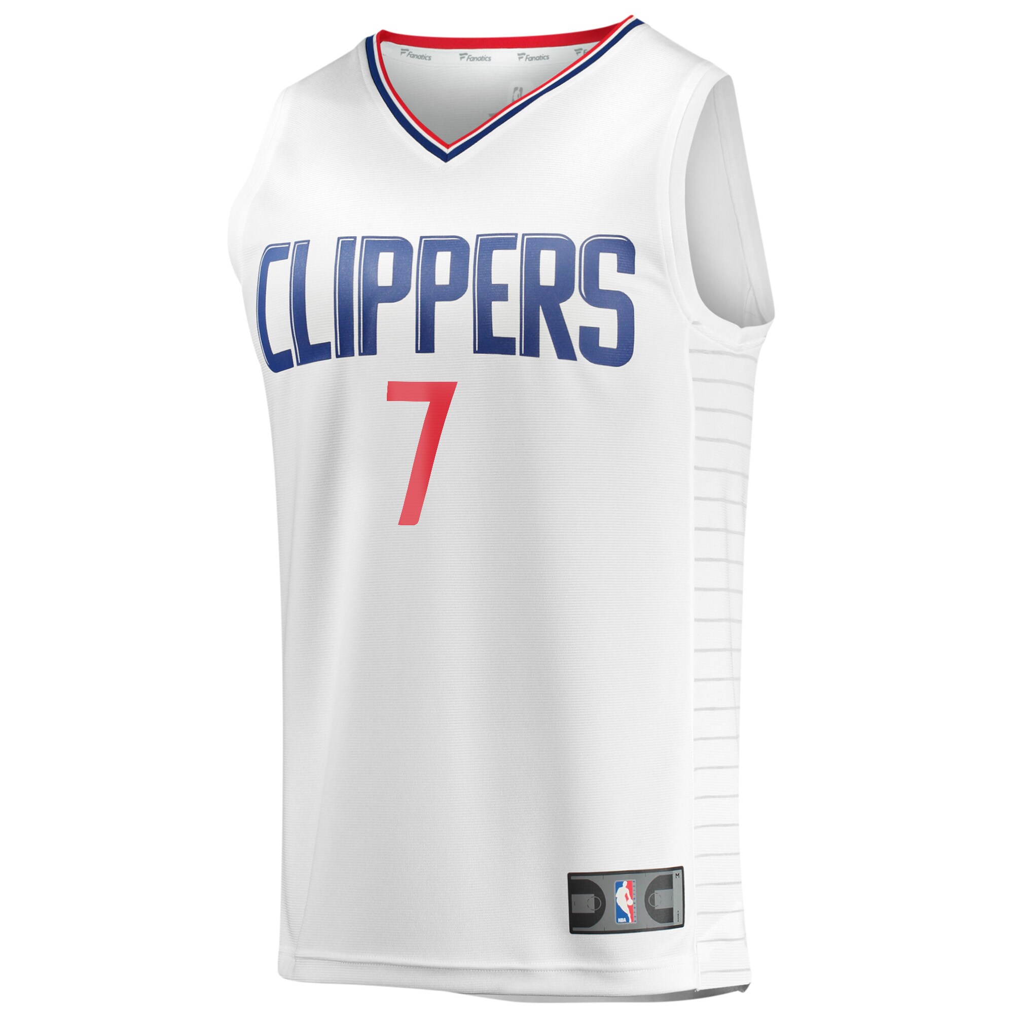 Amir Coffey LA Clippers Fanatics Youth Fast Break Player Jersey - Association Edition - White