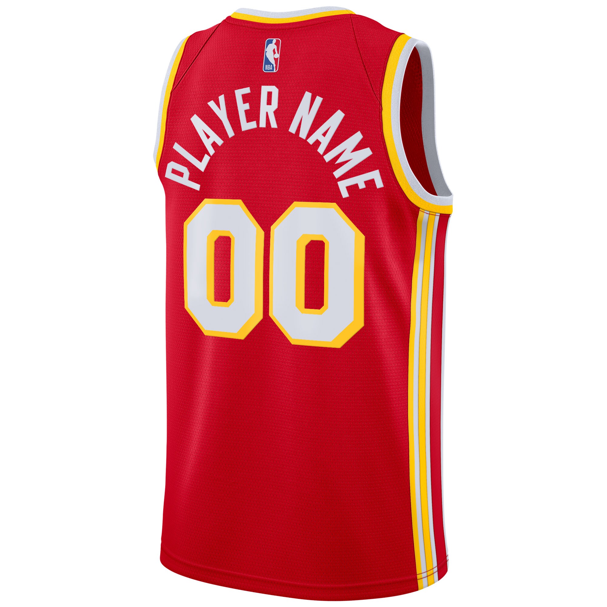 Atlanta Hawks  2020\/21 Swingman Custom Jersey - Icon Edition - Red