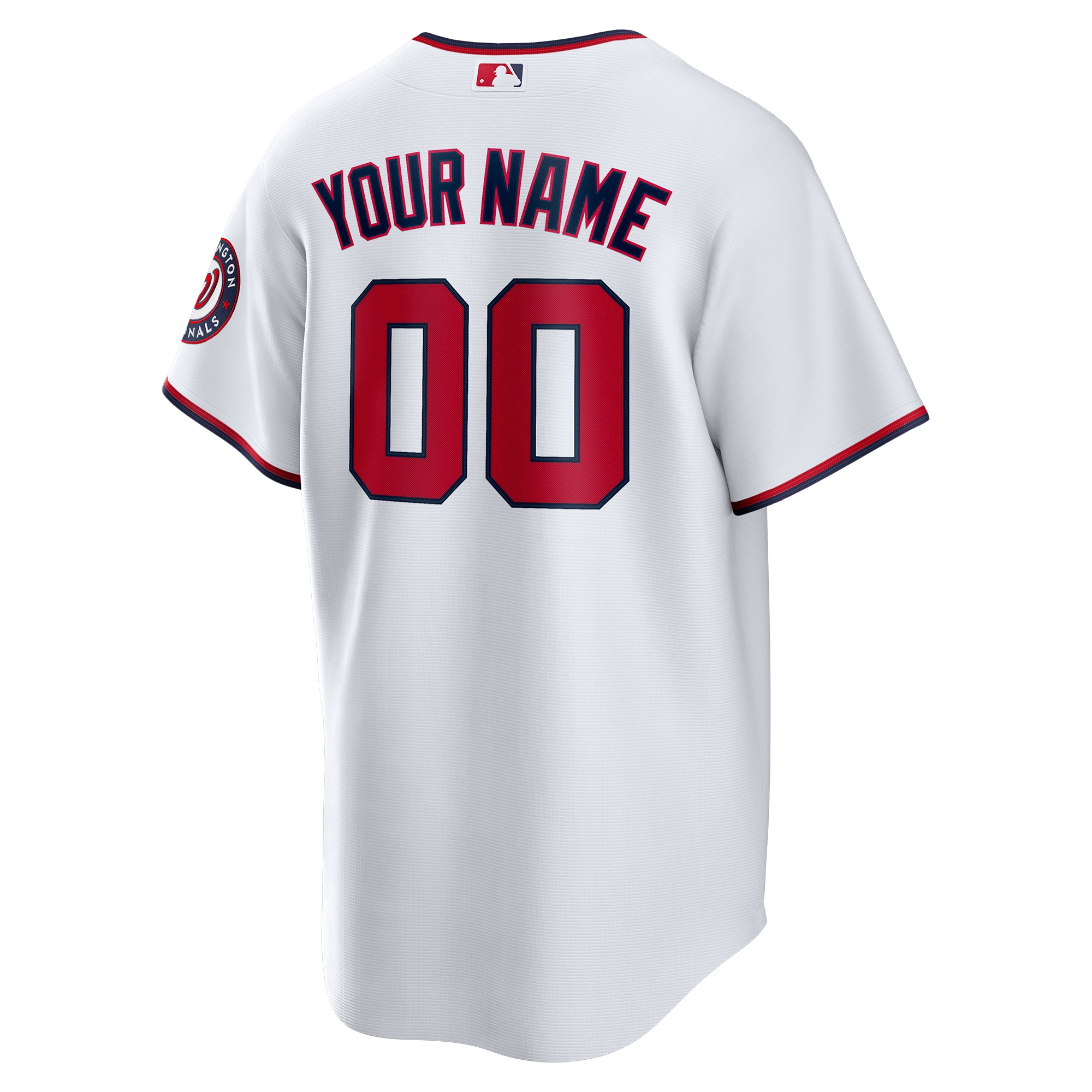 Washington Nationals  Replica Custom Jersey - White