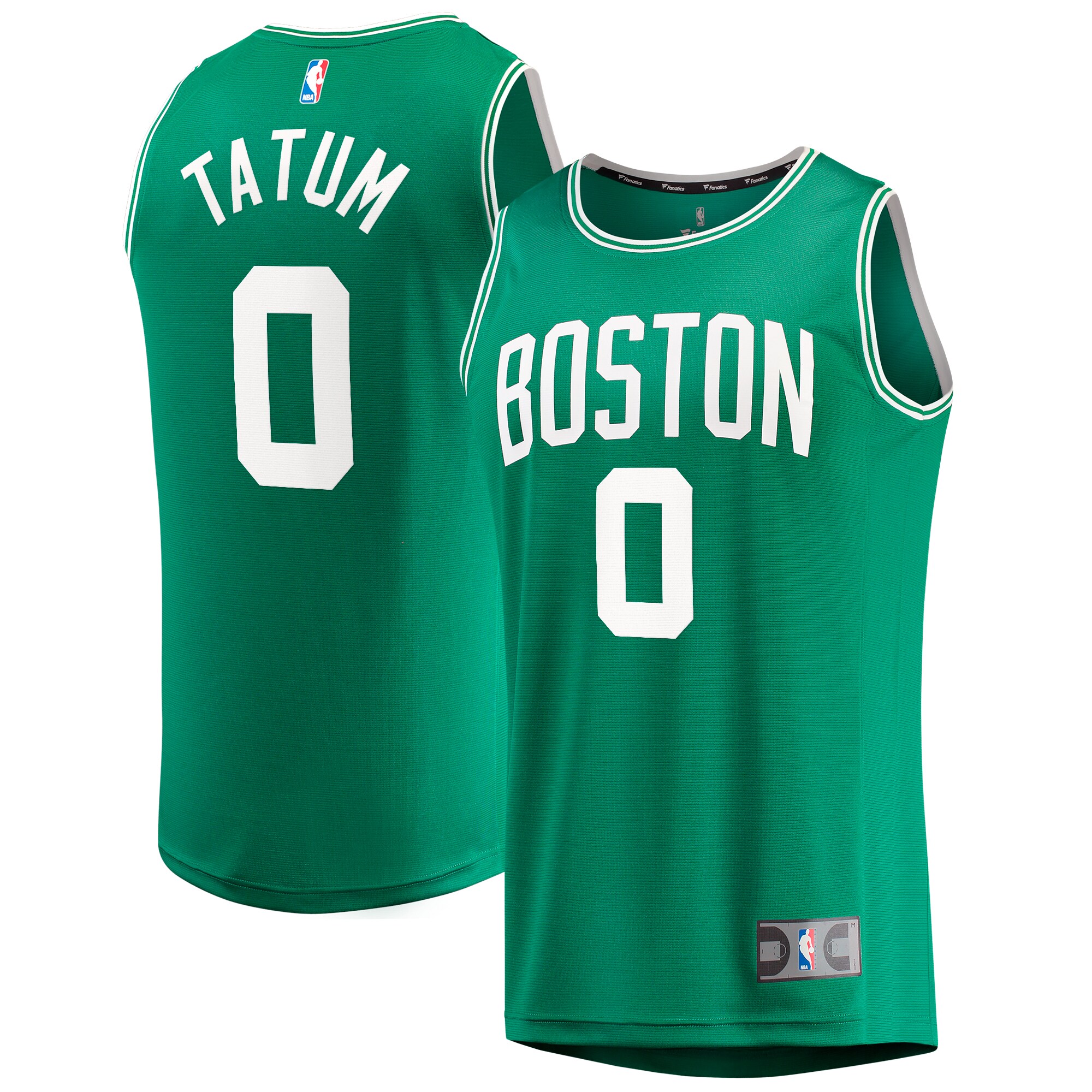 Jayson Tatum Boston Celtics Fanatics Big & Tall Fast Break Player Jersey - Kelly Green - Icon Edition