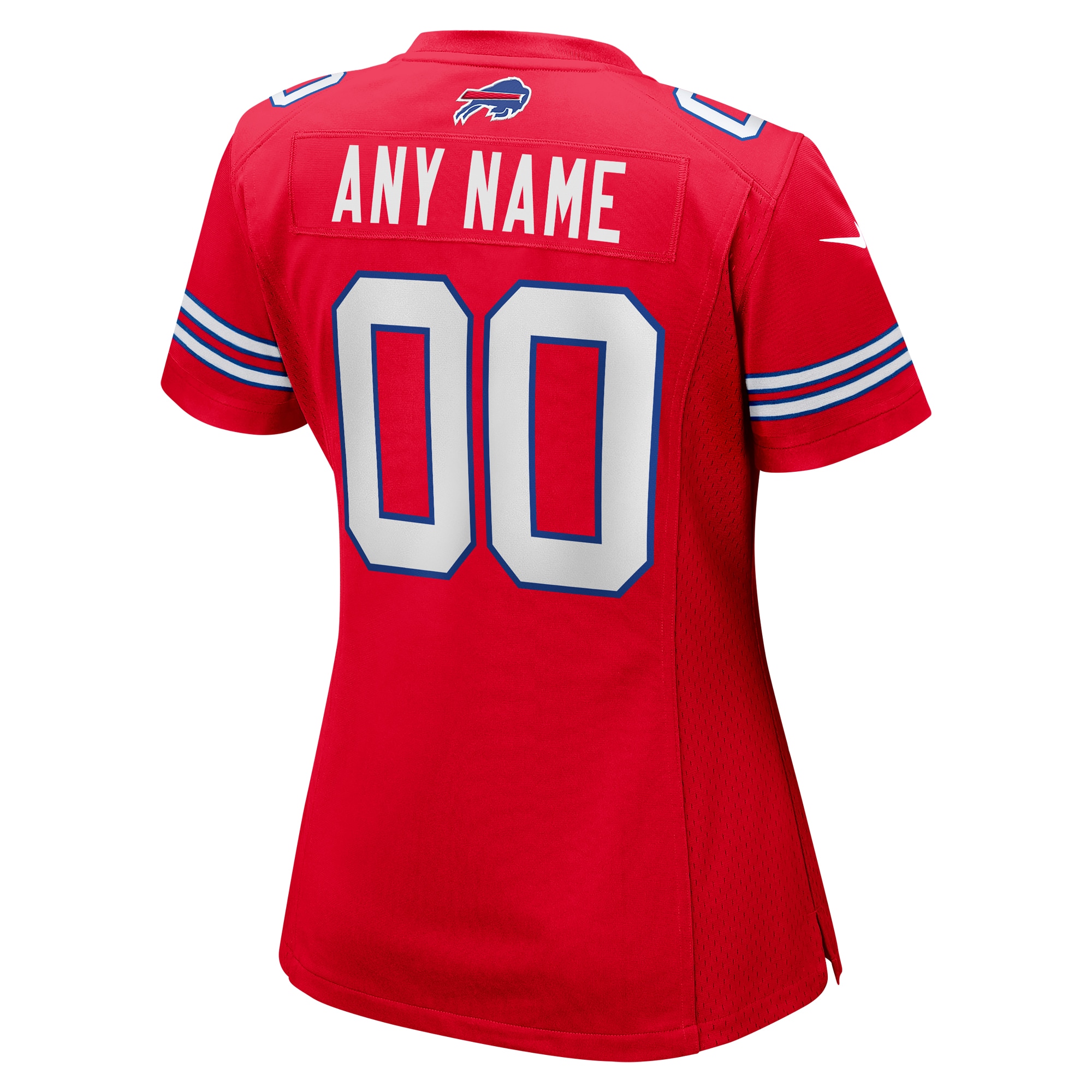 Buffalo Bills  Women's Alternate Custom Game Jersey - Red