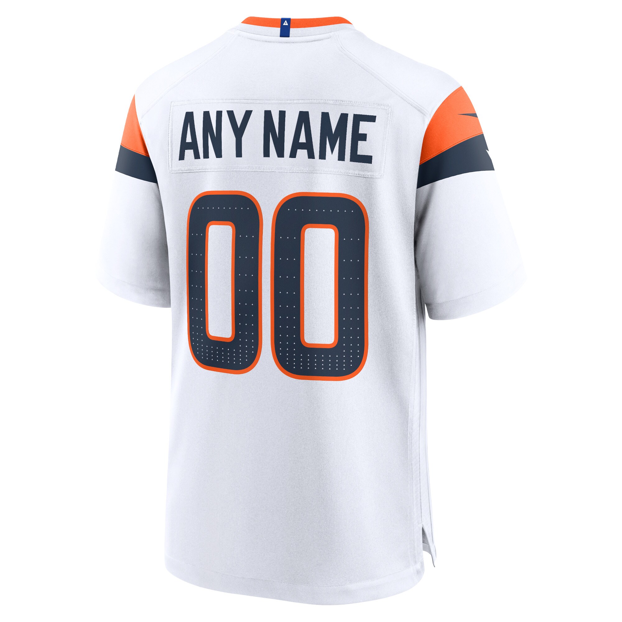 Denver Broncos  Custom Game Jersey - White