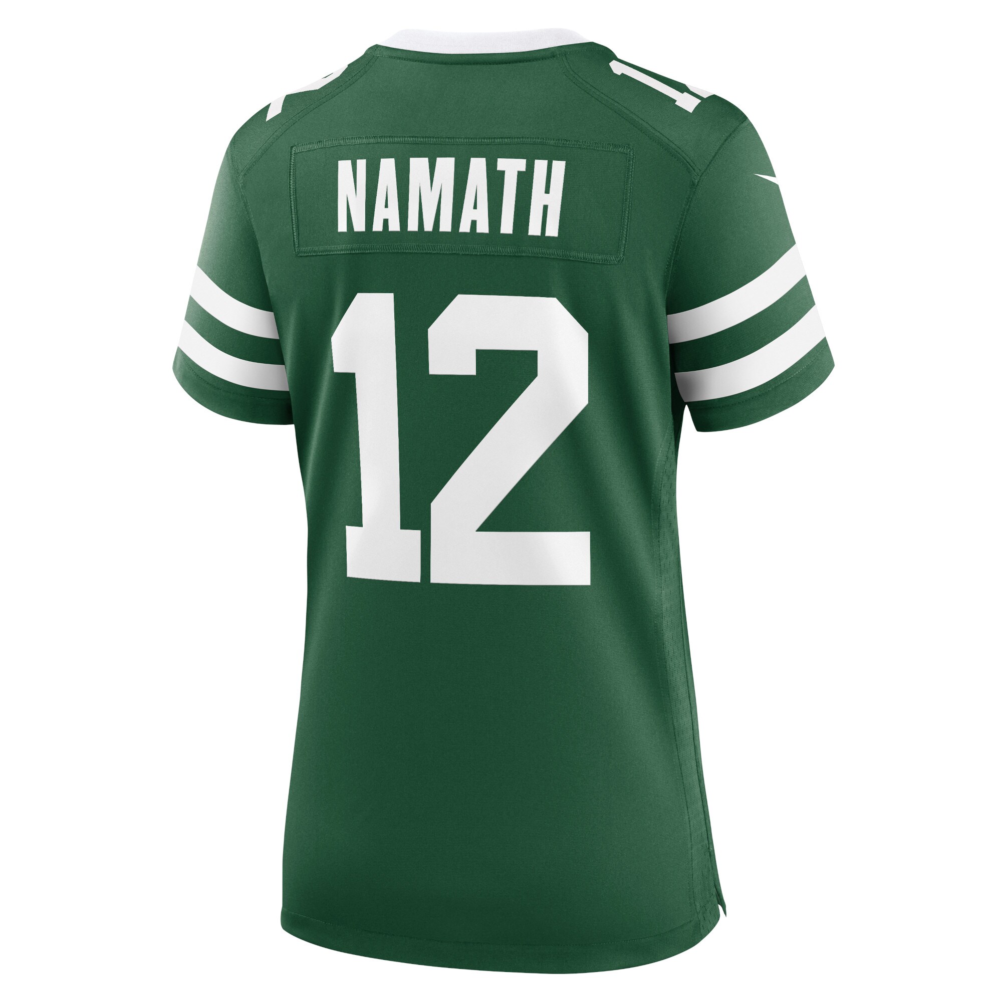Joe Namath New York Jets  Women's Retired Player Game Jersey - Legacy Green