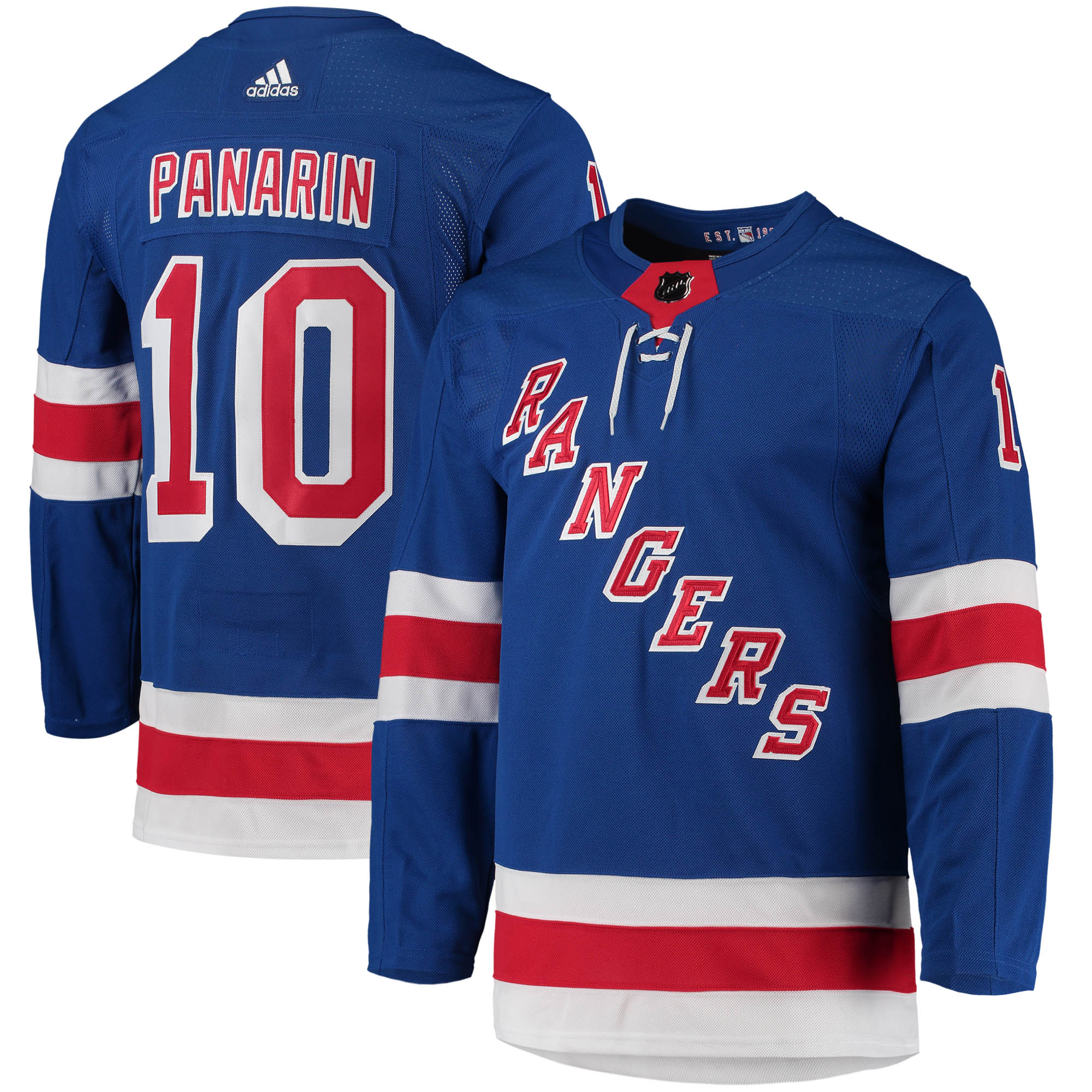 Artemi Panarin New York Rangers adidas Home Primegreen Authentic Player Jersey - Blue