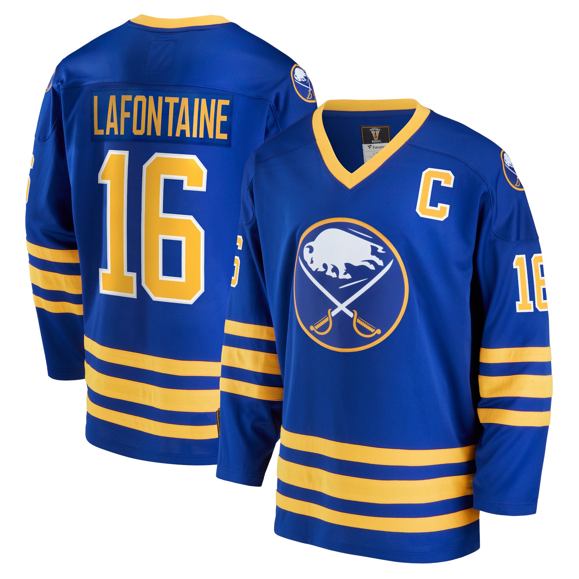 Pat LaFontaine Buffalo Sabres Fanatics Breakaway Retired Player Jersey - Royal