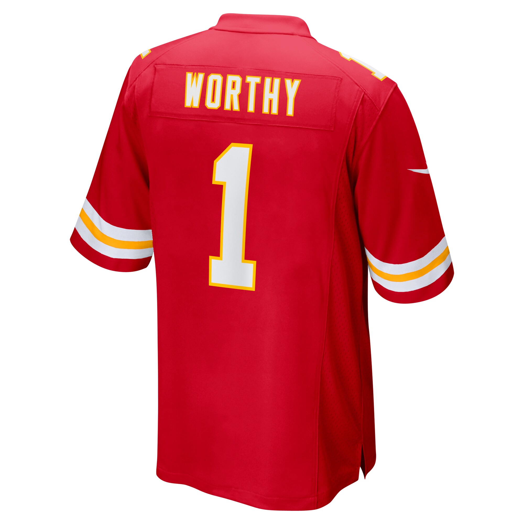 Xavier Worthy Kansas City Chiefs  2024 NFL Draft First Round Pick Player Game Jersey - Red