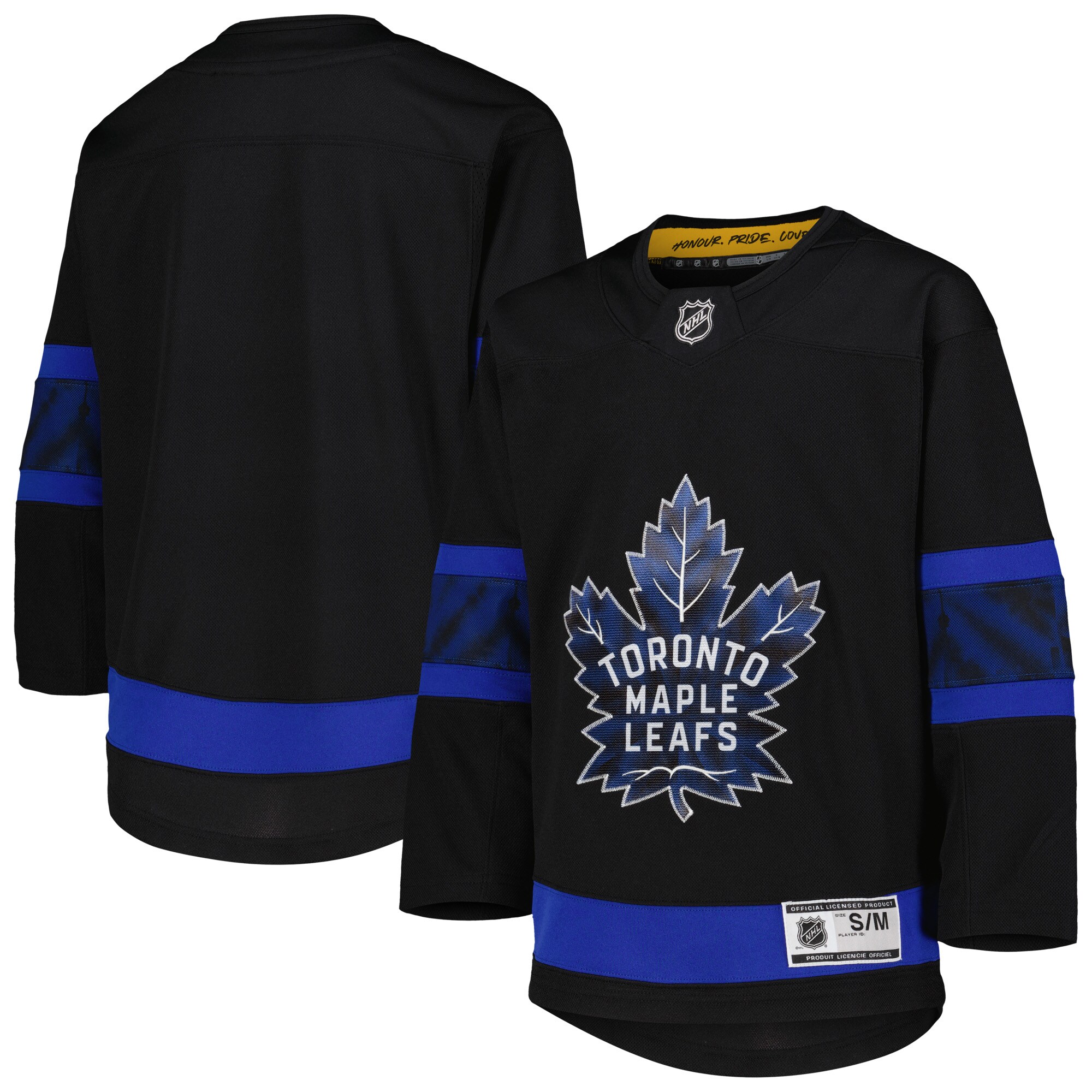 Toronto Maple Leafs Youth Alternate Premier Team Jersey - Black