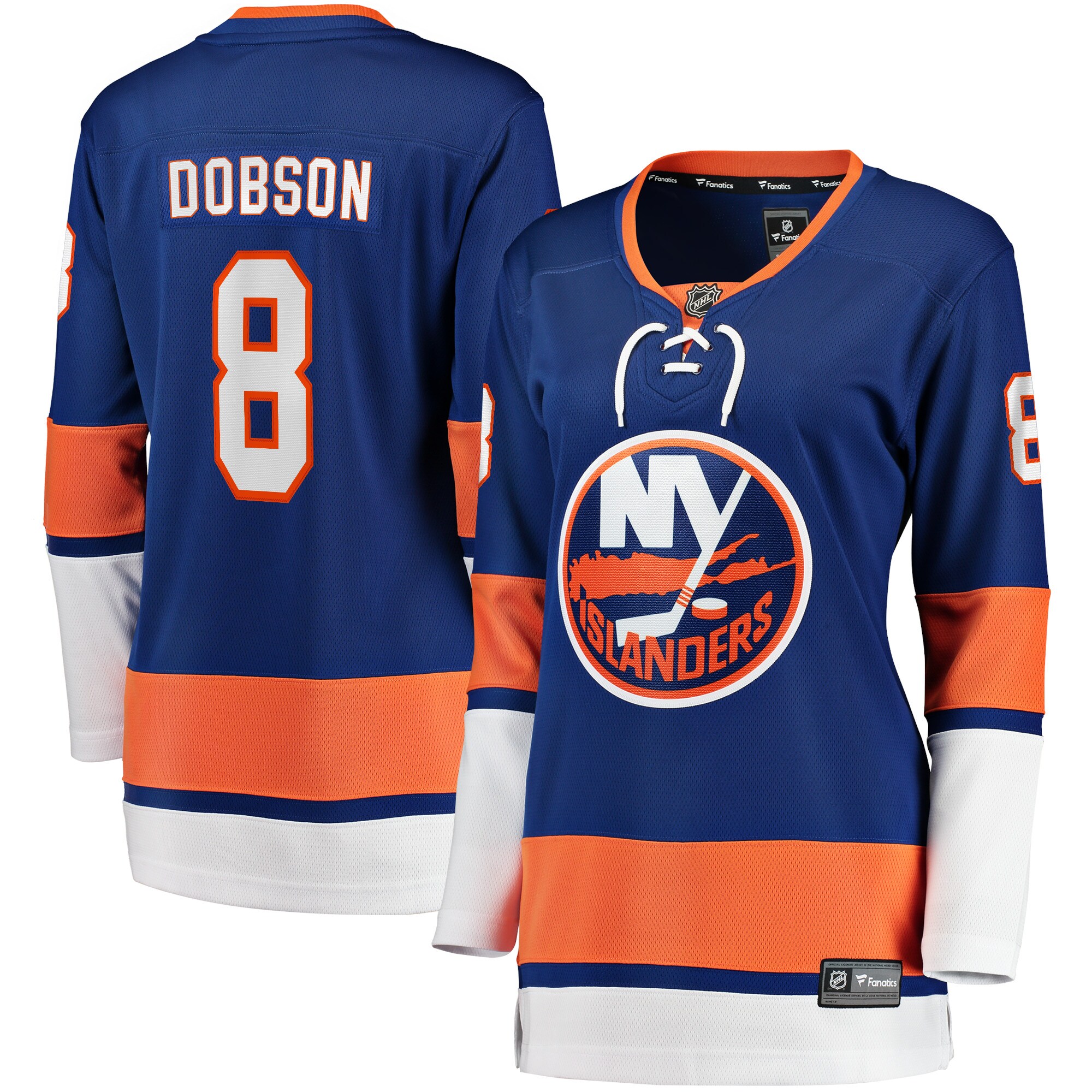 Noah Dobson New York Islanders Fanatics Women's Home Breakaway Player Jersey - Royal