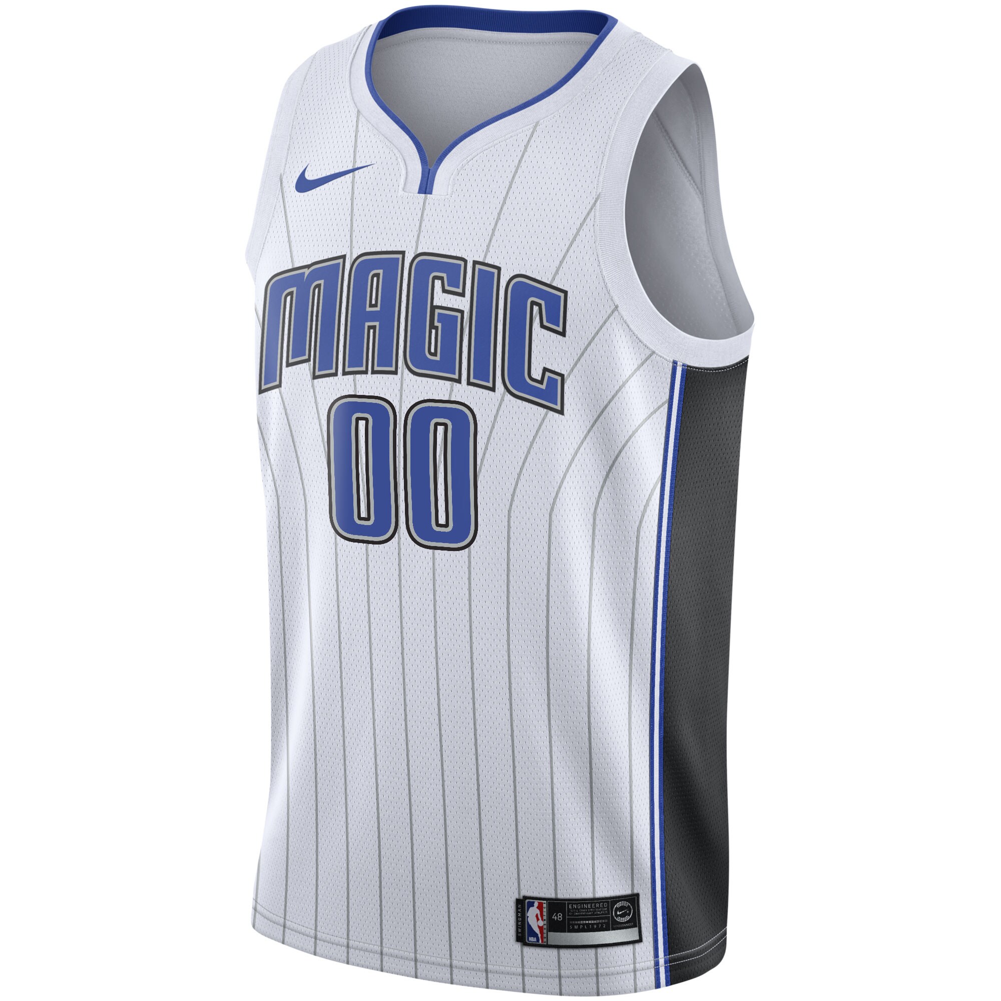 Orlando Magic  2020\/21 Swingman Custom Jersey - Association Edition - White
