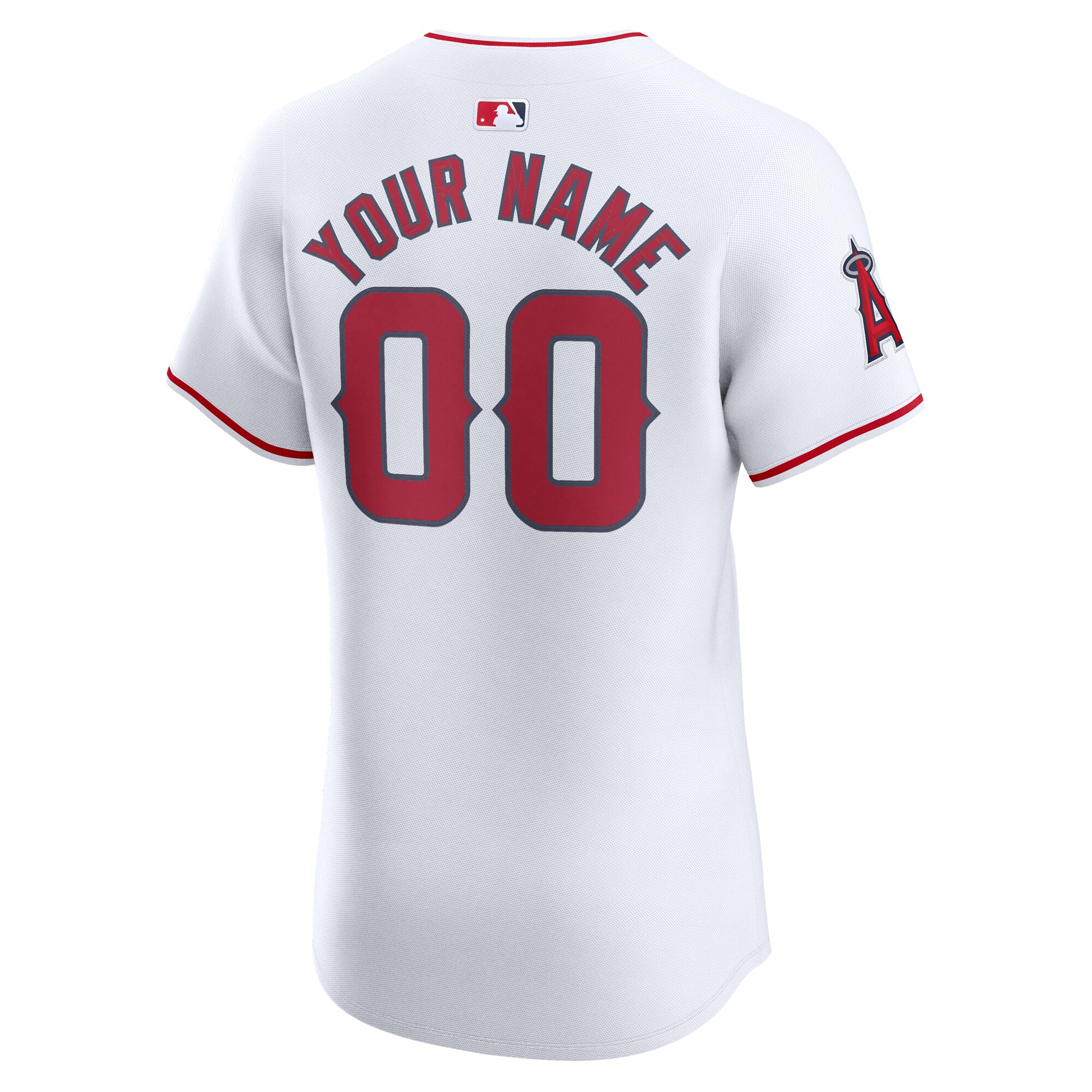 Los Angeles Angels  Home Elite Custom Jersey - White