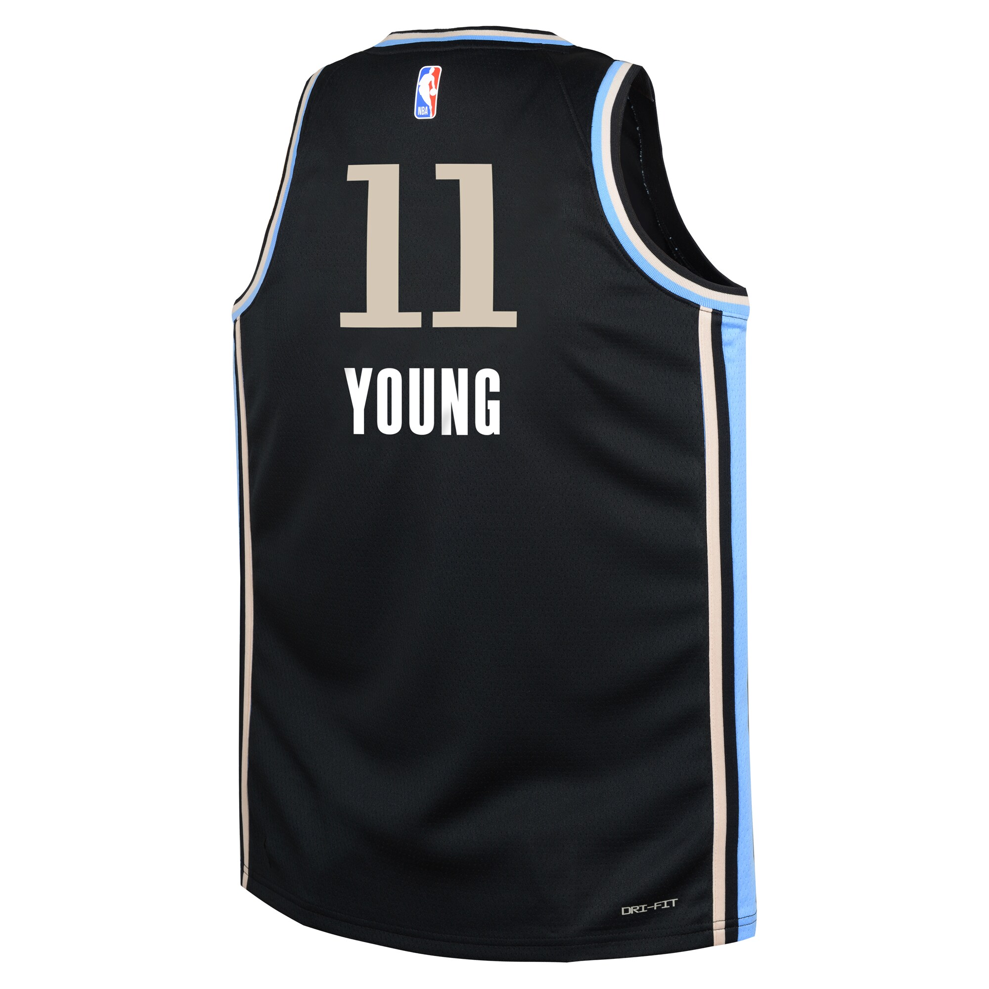 Trae Young Atlanta Hawks  Youth  Swingman Replica Jersey - City Edition - Black