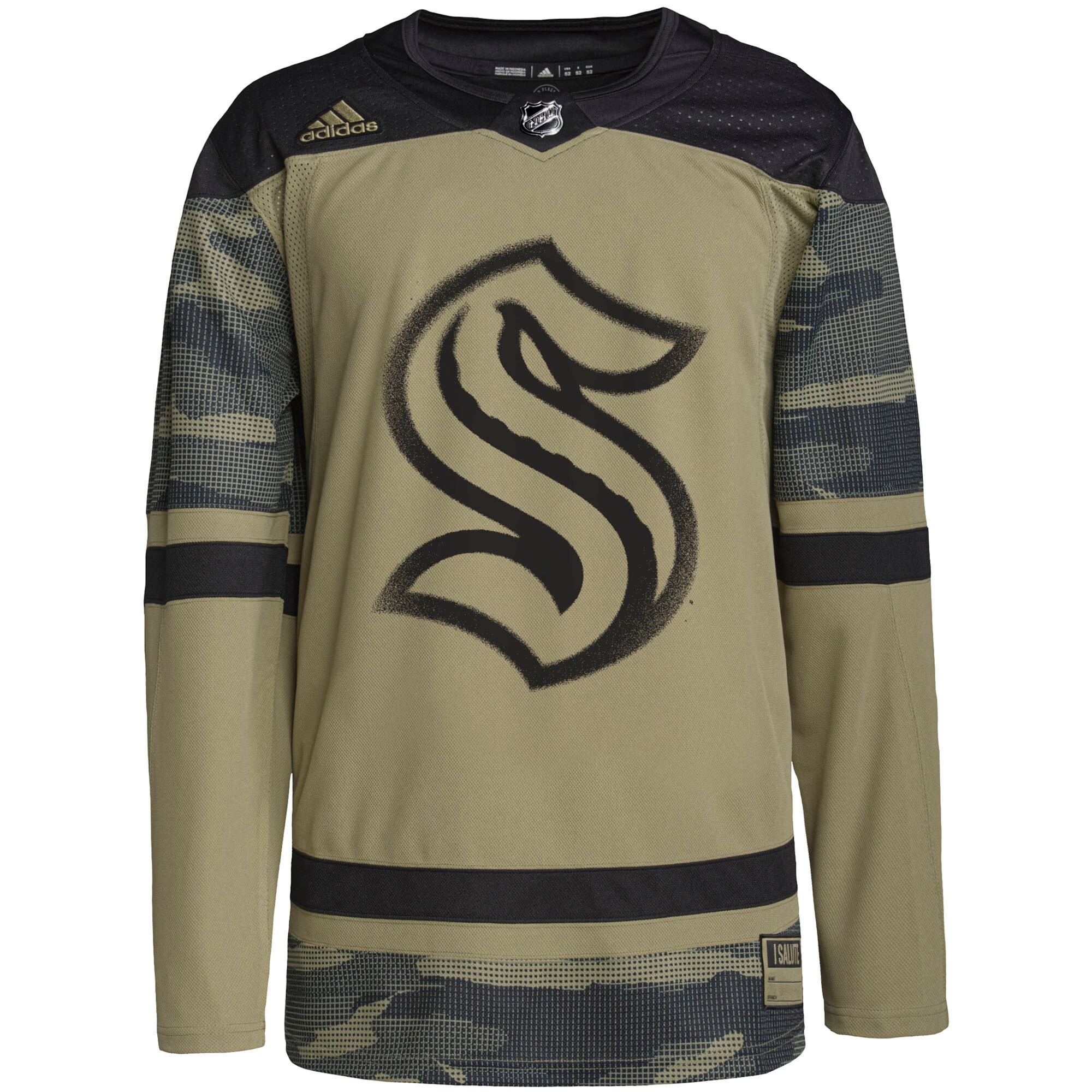 adidas Military Appreciation Team Authentic Practice Jersey - Camo