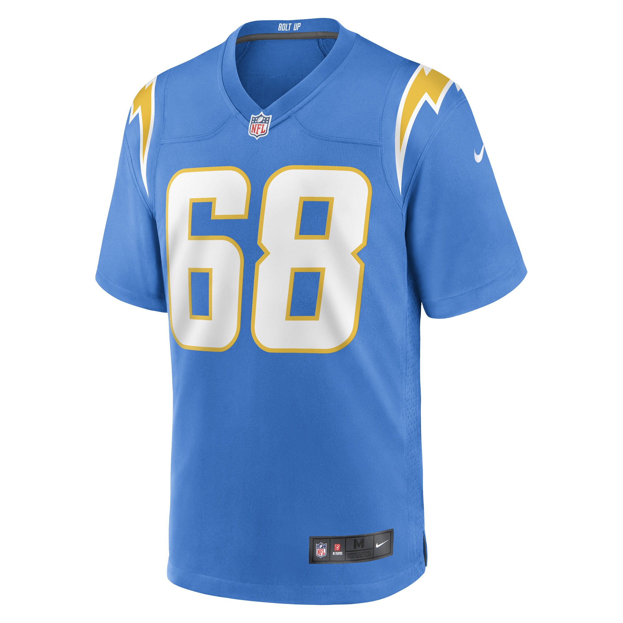 Jamaree Salyer Los Angeles Chargers  Game Player Jersey - Powder Blue