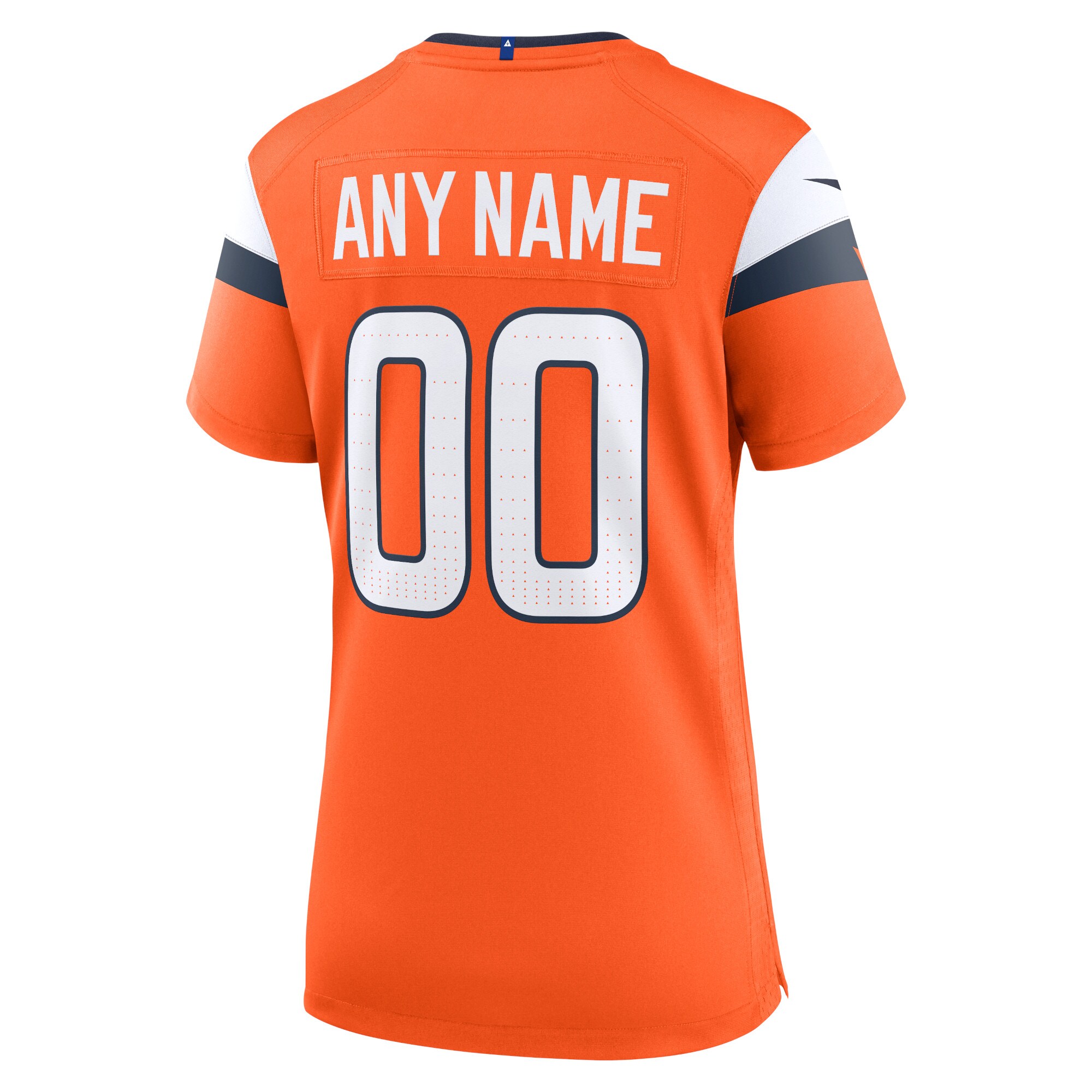 Denver Broncos  Women's Custom Game Jersey  - Orange