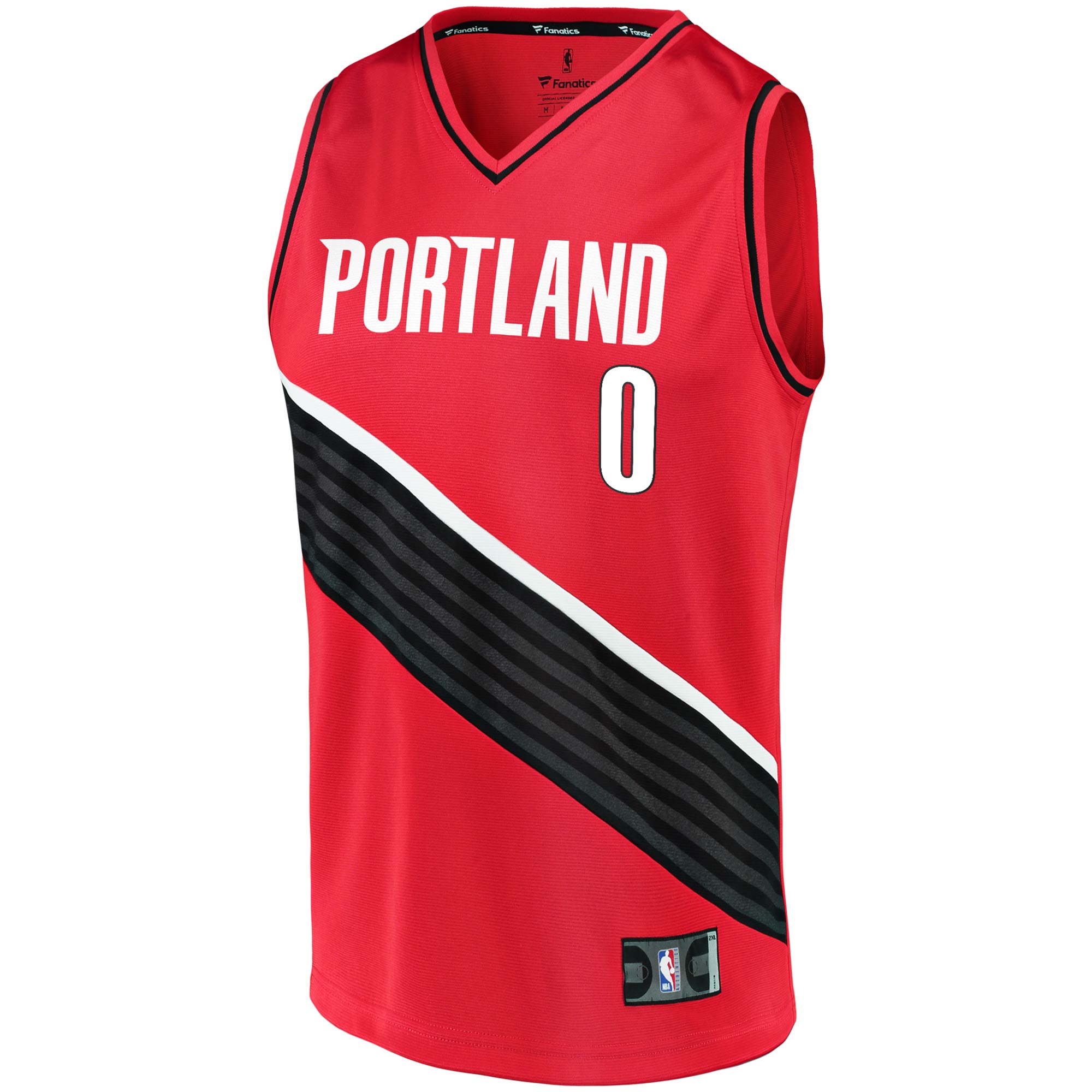Damian Lillard Portland Trail Blazers Fanatics Fast Break Replica Jersey - Statement Edition - Red