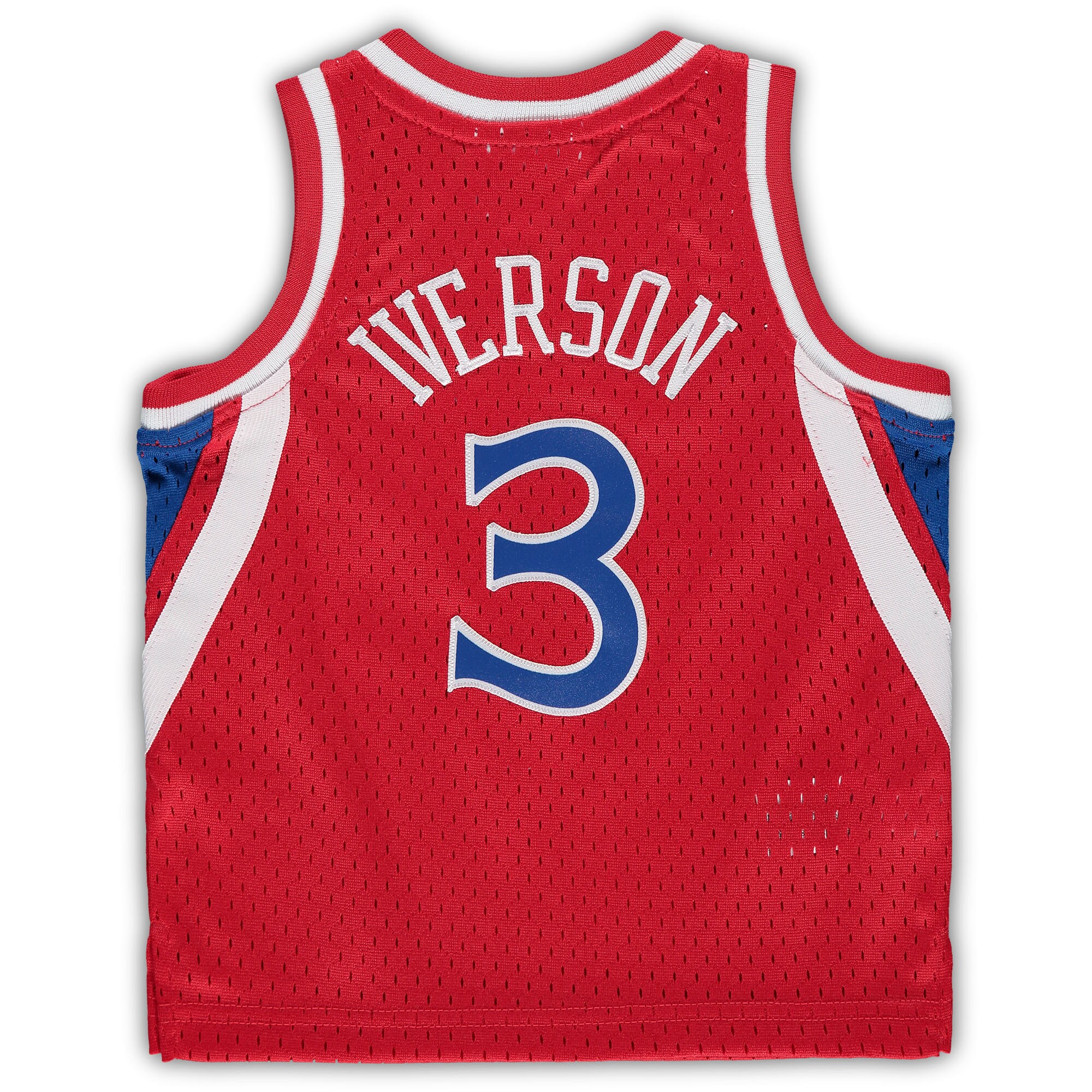 Allen Iverson Philadelphia 76ers Mitchell & Ness Infant 1996\/97 Hardwood Classics Retired Player Jersey - Red