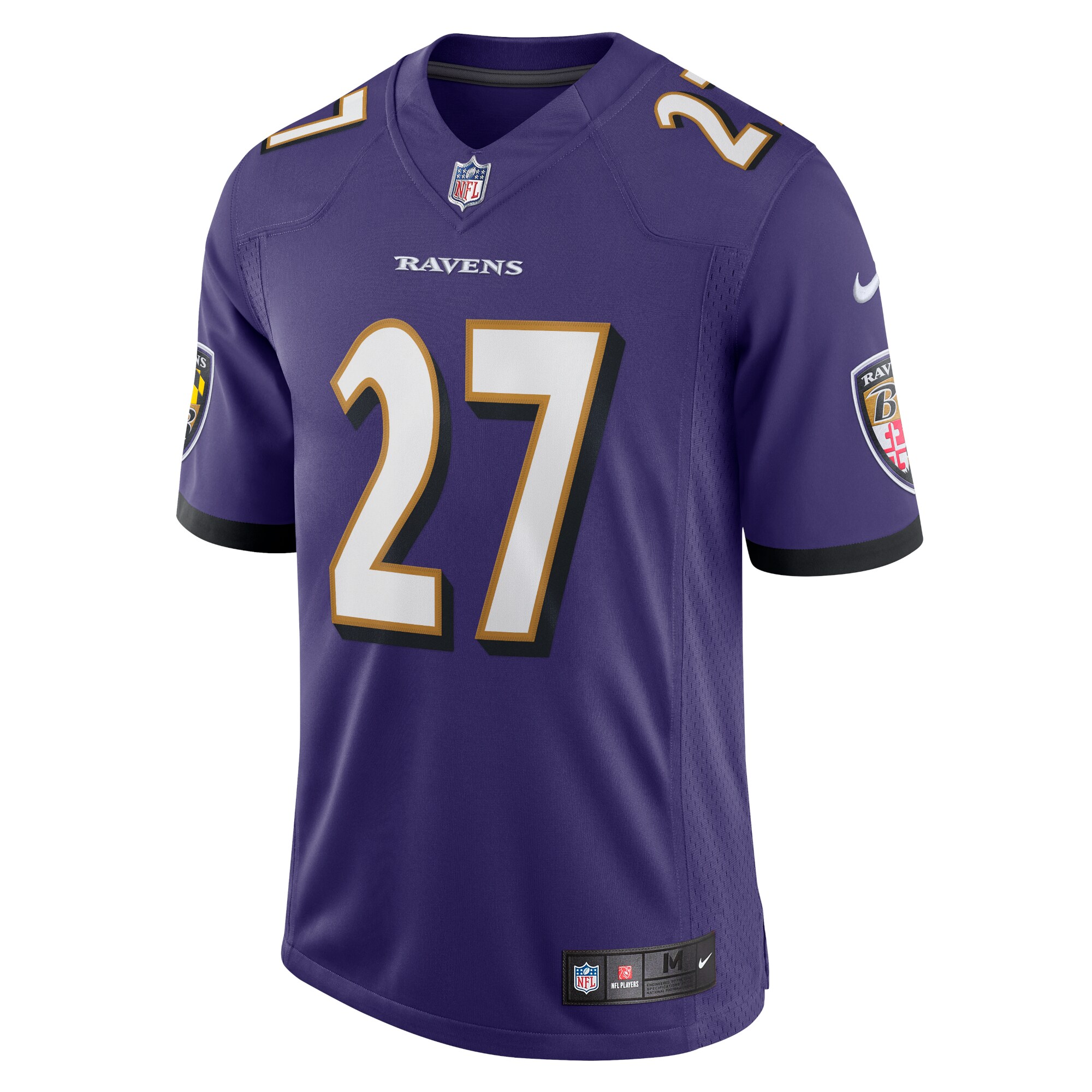 J.K. Dobbins Baltimore Ravens  Vapor Limited Jersey - Purple