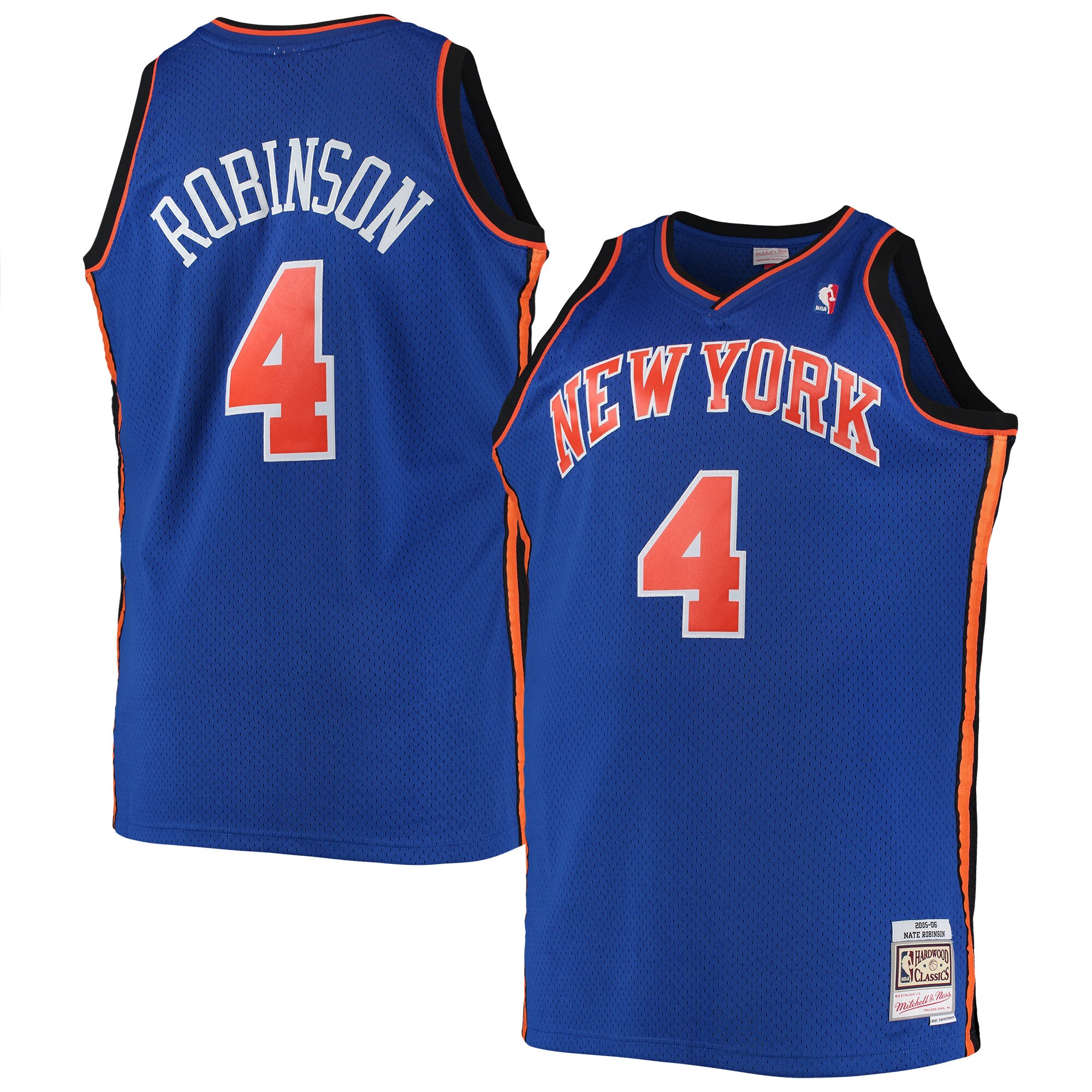 Nate Robinson New York Knicks Mitchell & Ness 2005\/06 Big & Tall Hardwood Classics Swingman Jersey - Blue