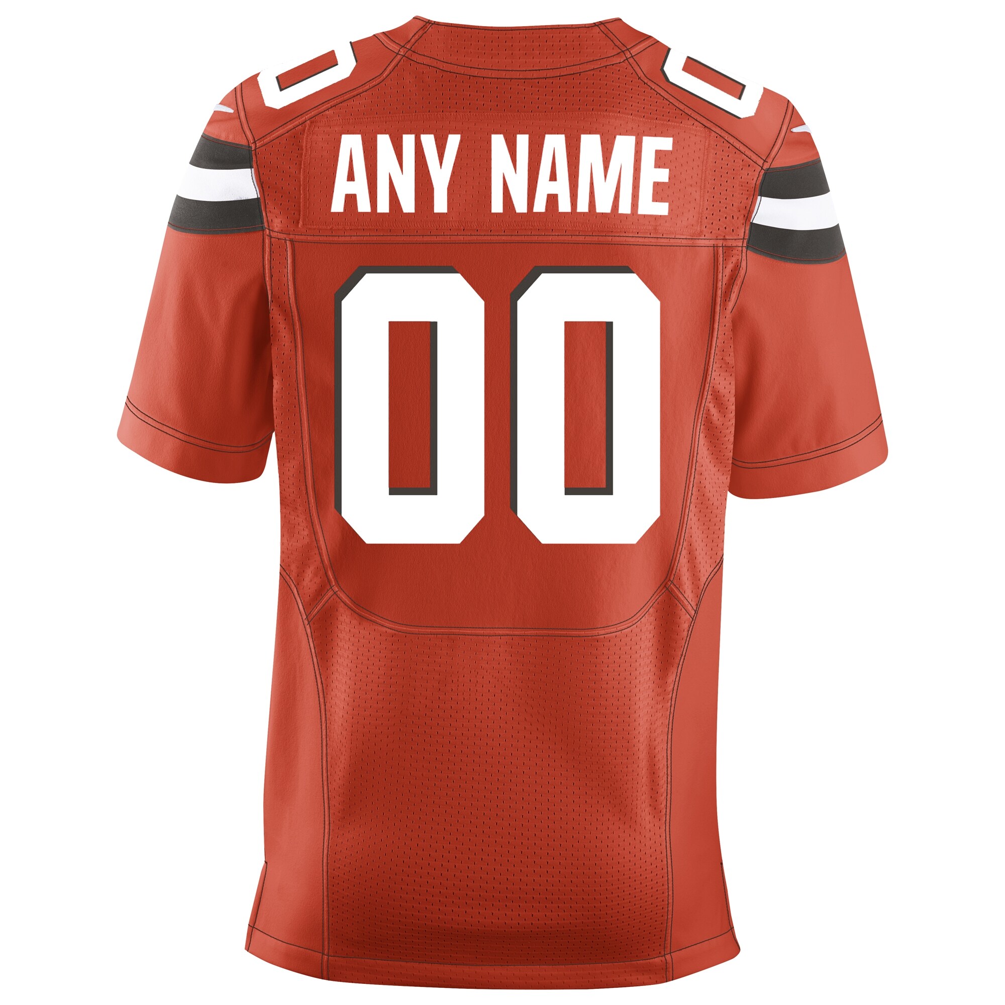 Cleveland Browns  Custom Alternate Elite Jersey - Orange