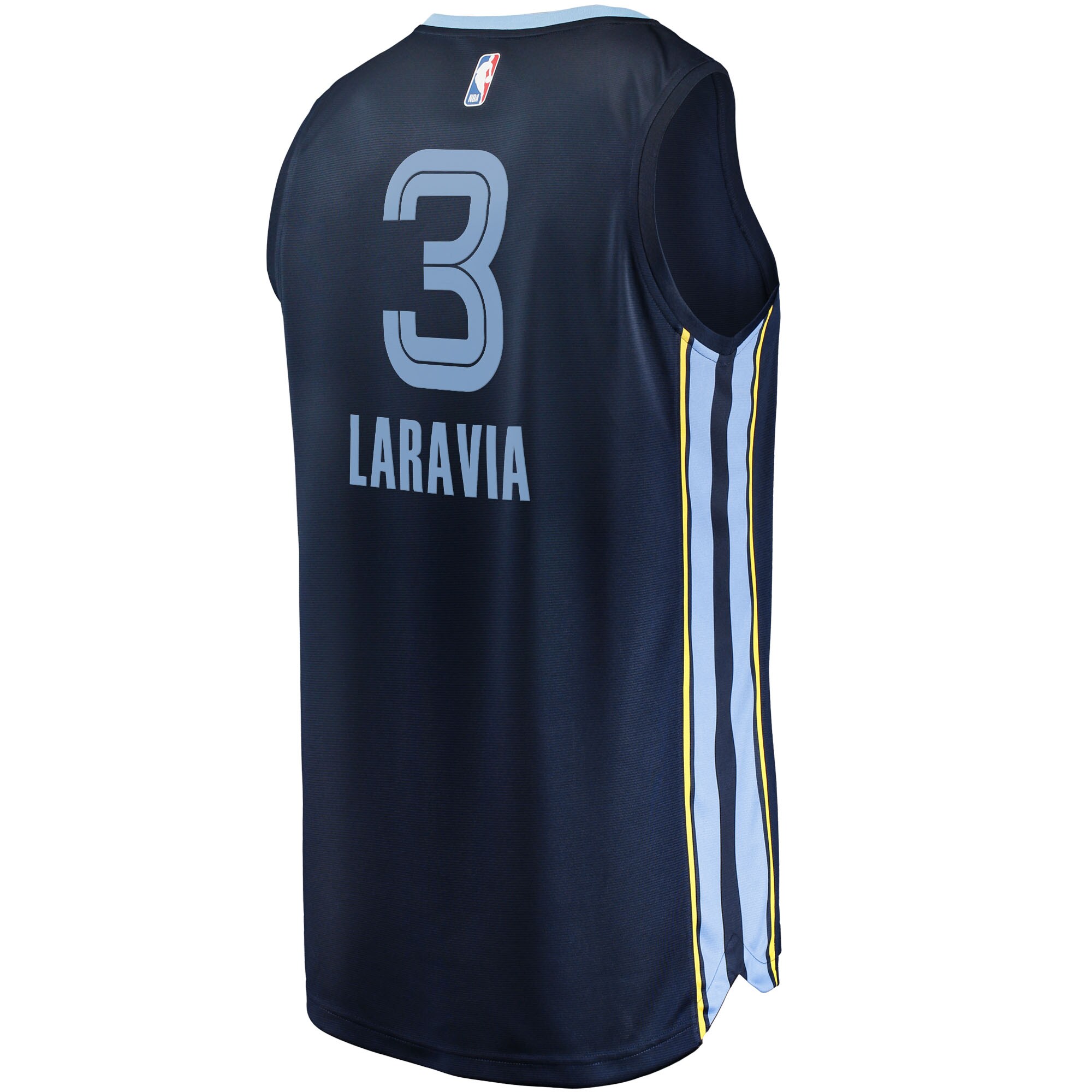 Jake LaRavia Memphis Grizzlies Fanatics Fast Break Replica Player Jersey - Icon Edition - Navy
