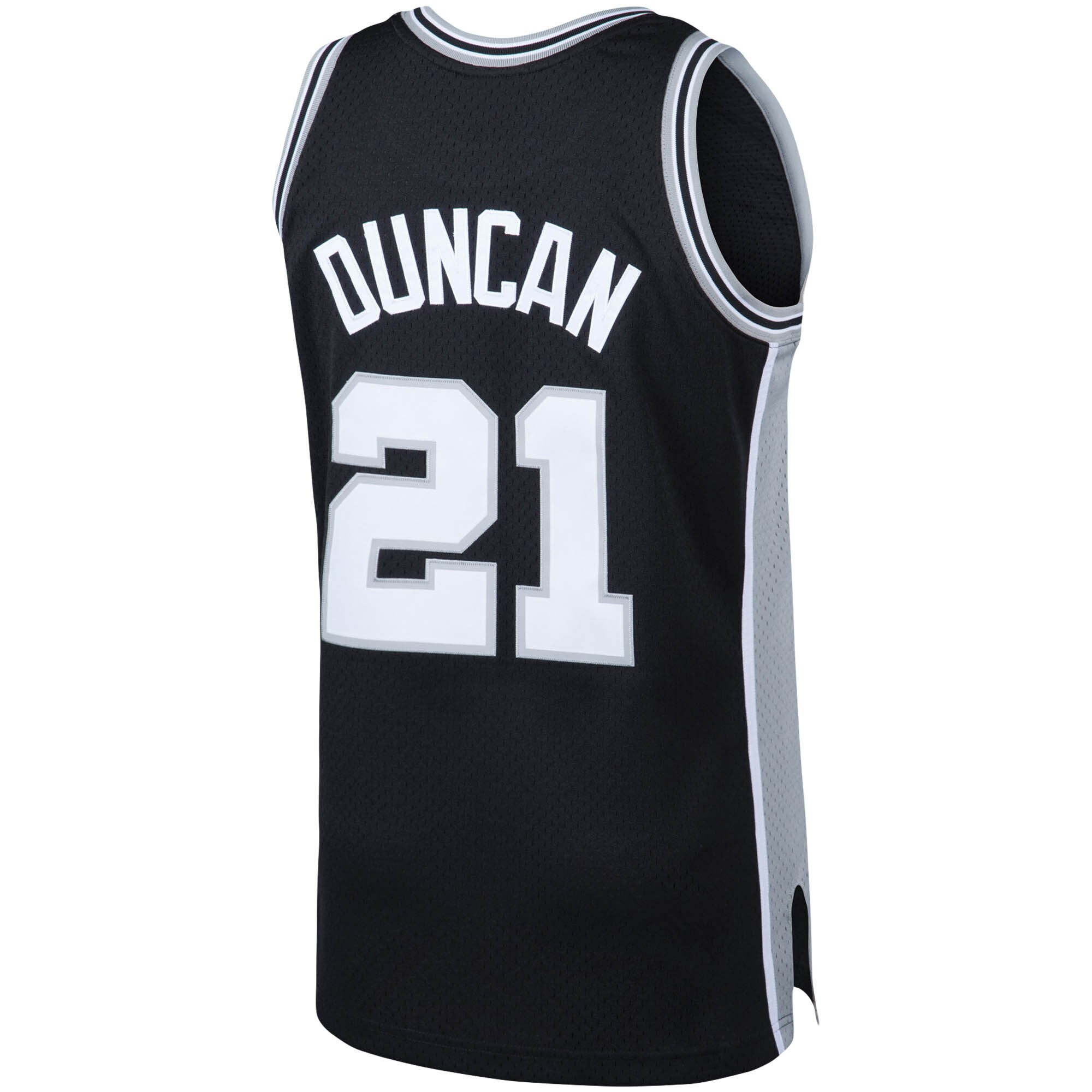 Tim Duncan San Antonio Spurs Mitchell & Ness 1998\/99 Big & Tall Hardwood Classics Swingman Jersey - Black