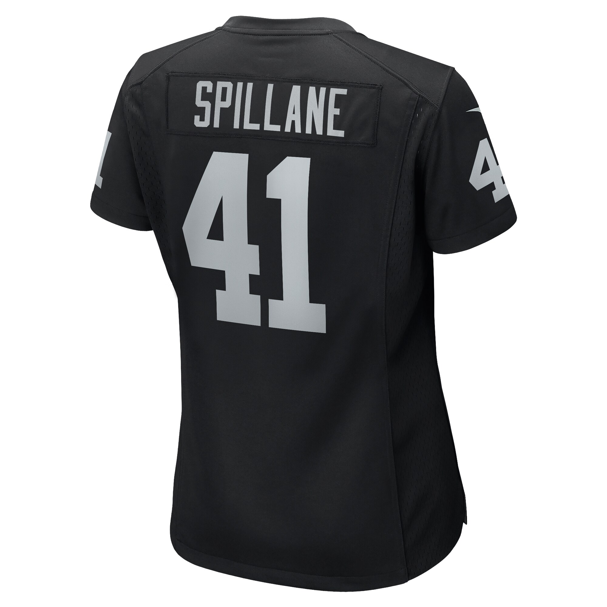Robert Spillane Las Vegas Raiders  Women's Game Player Jersey - Black