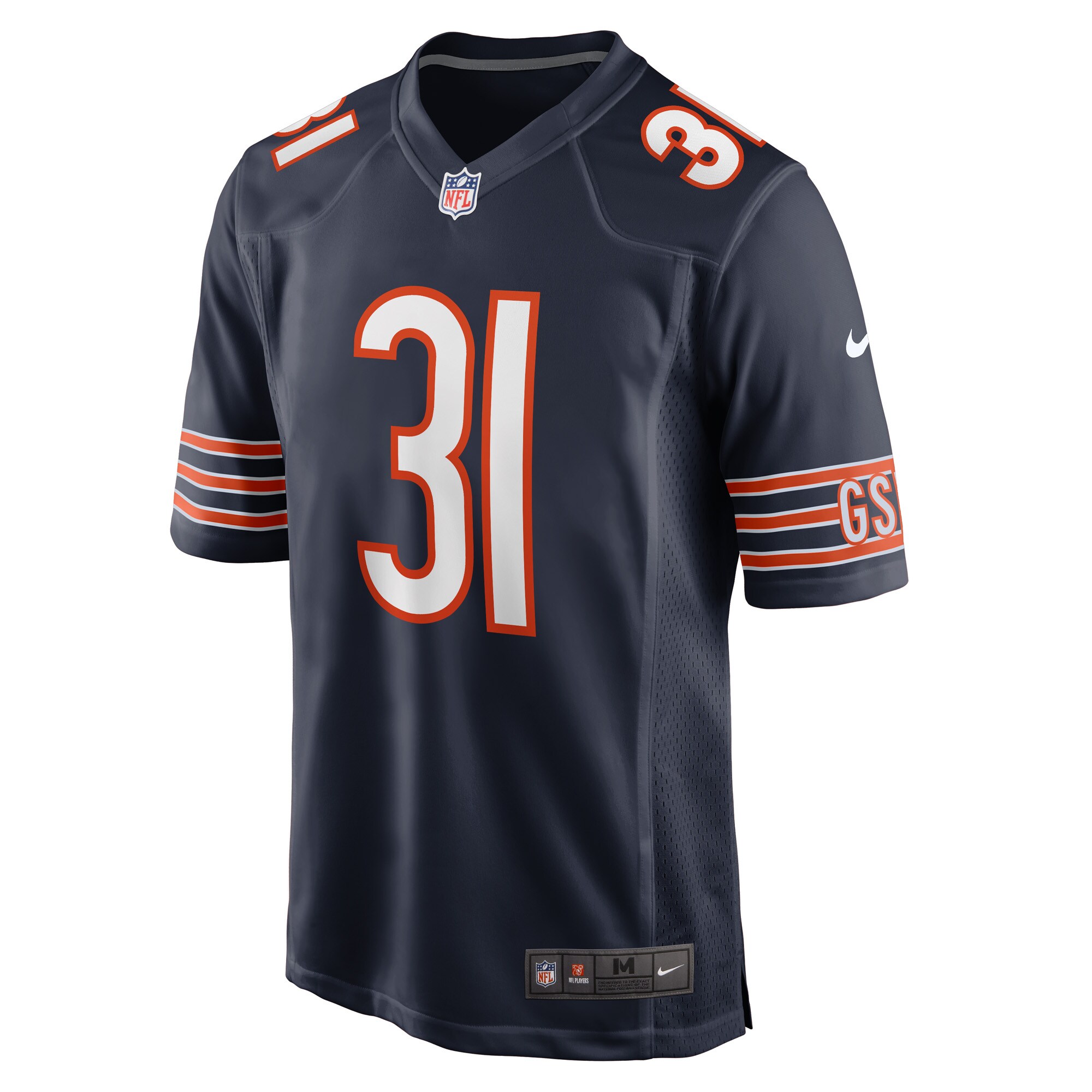 Jaylon Jones Chicago Bears  Game Player Jersey - Navy