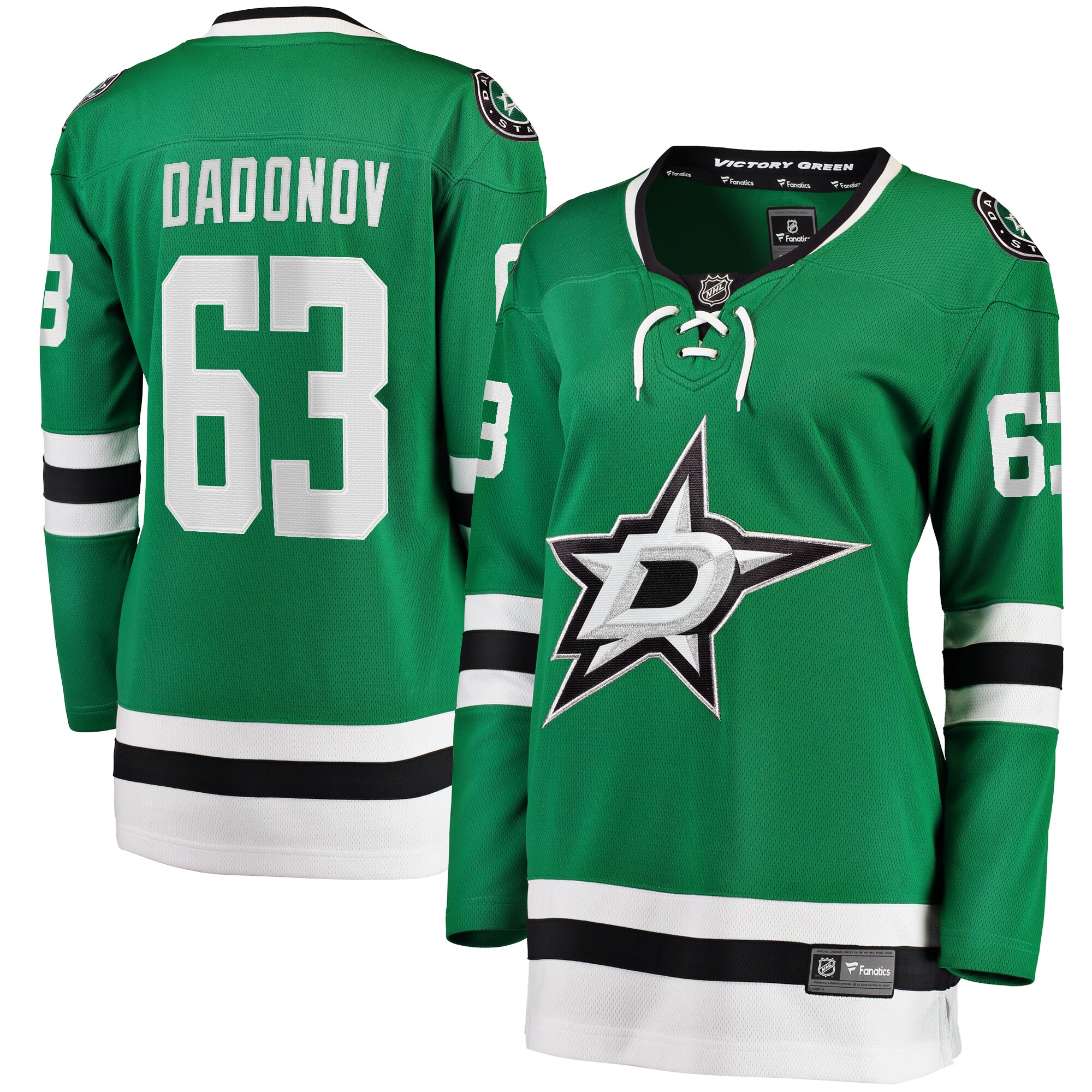 Evgenii Dadonov Dallas Stars Women's Fanatics Home Breakaway Jersey - Green