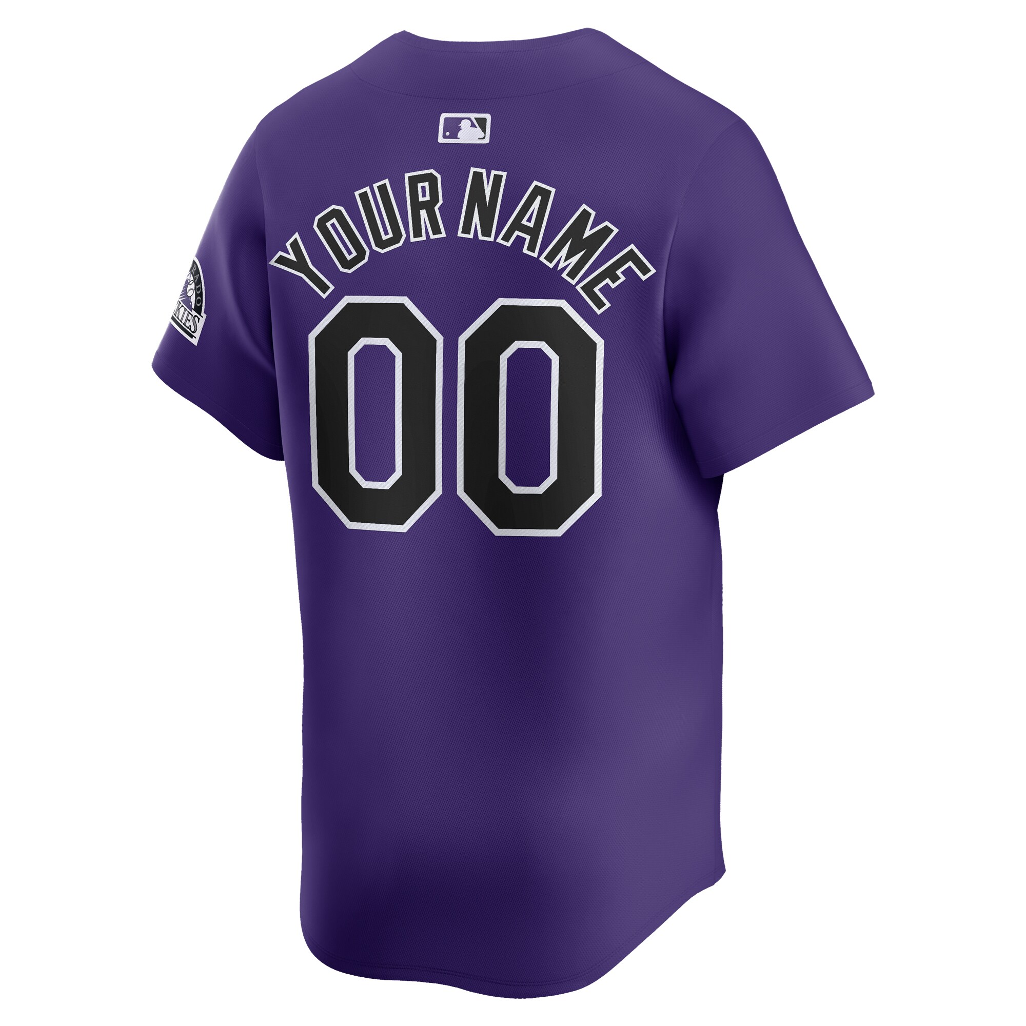 Colorado Rockies   Alternate Limited Custom Jersey\u00c2\u00a0\u00e2\u20ac\u201c Purple