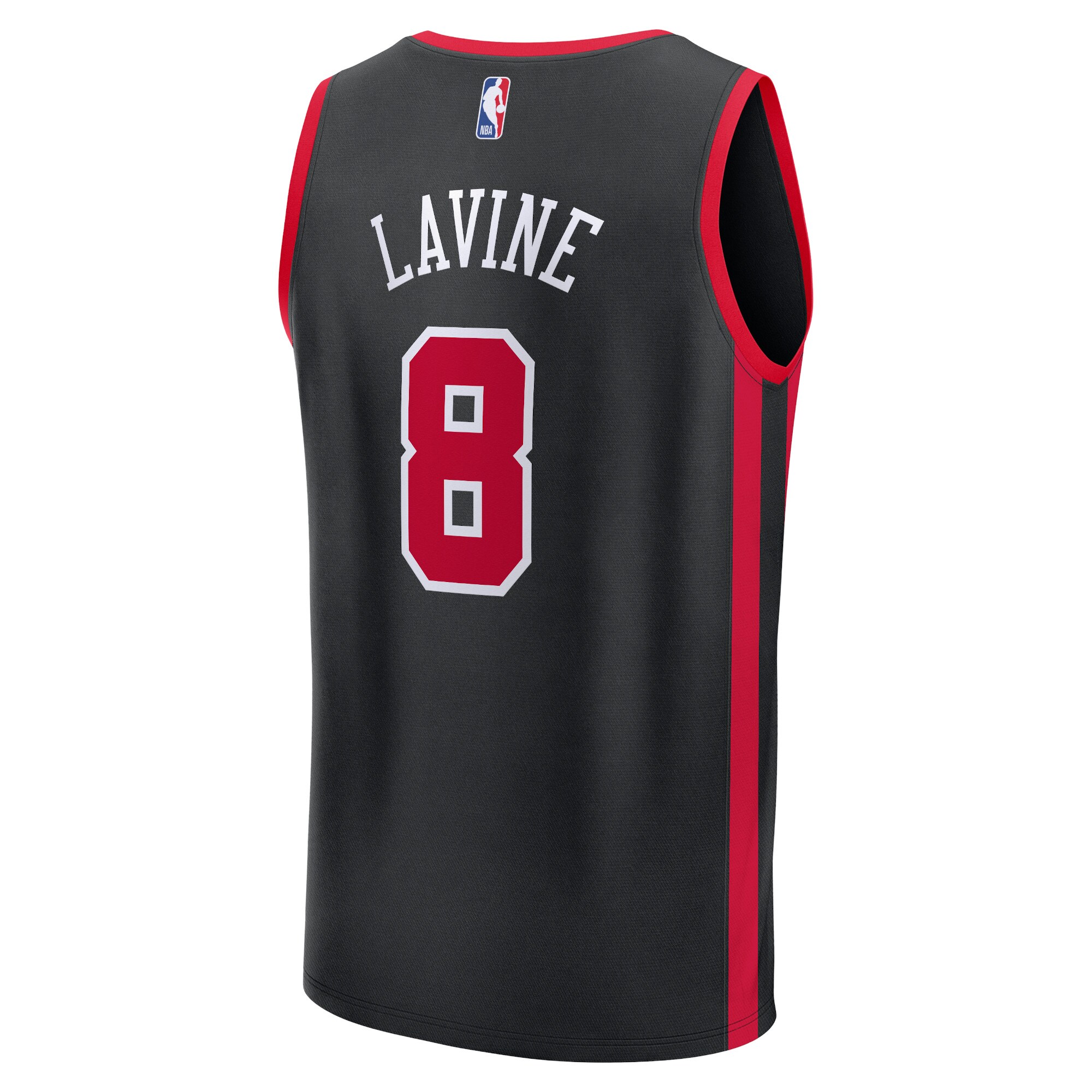 Zach LaVine Chicago Bulls Fanatics Fast Break Jersey - Black - City Edition