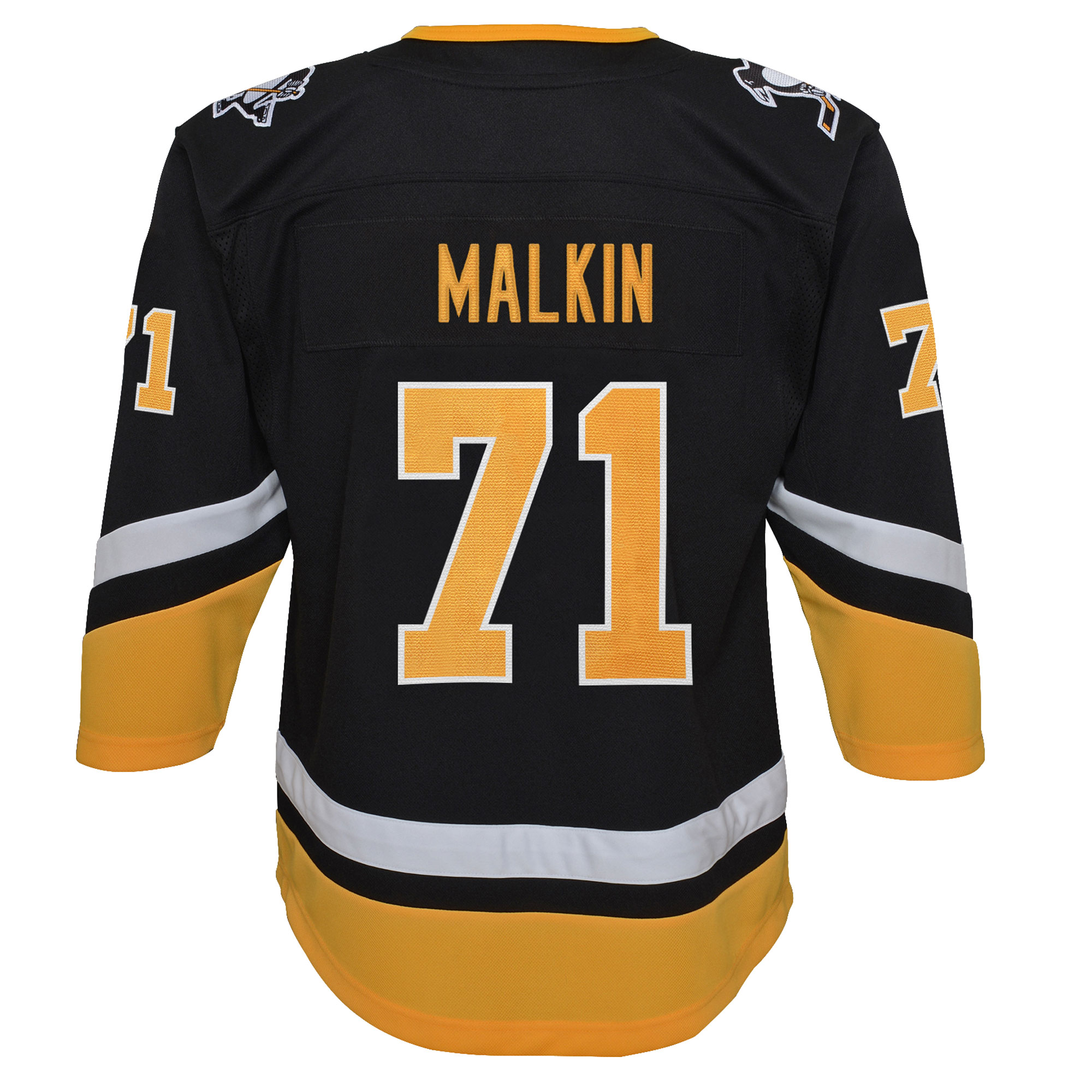 Evgeni Malkin Pittsburgh Penguins Youth 2021\/22 Alternate Premier Player Jersey - Black