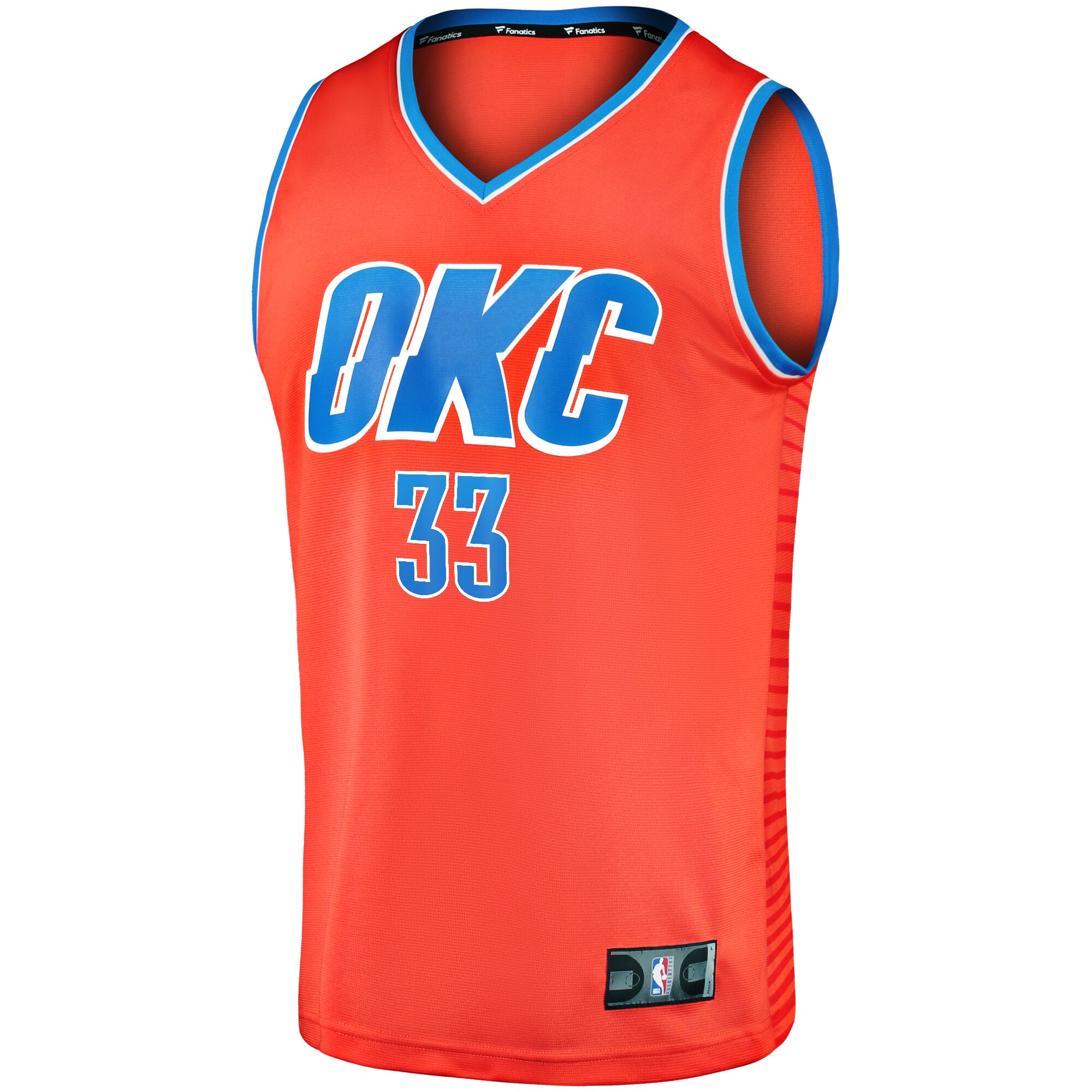 Gordon Hayward Oklahoma City Thunder Fanatics Fast Break Replica Player Jersey - Statement Edition - Orange