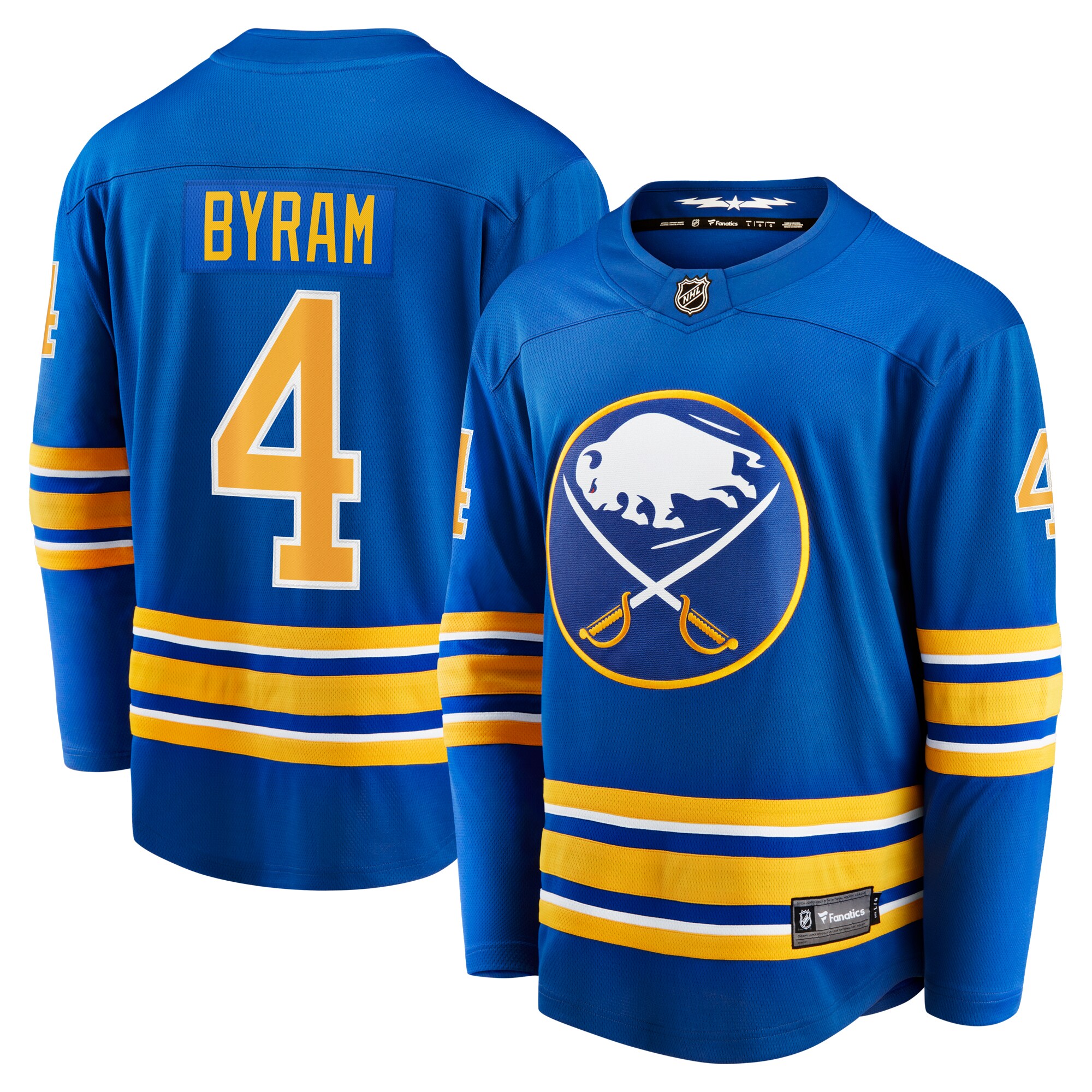 Bowen Byram Buffalo Sabres Fanatics Home Breakaway Jersey - Royal