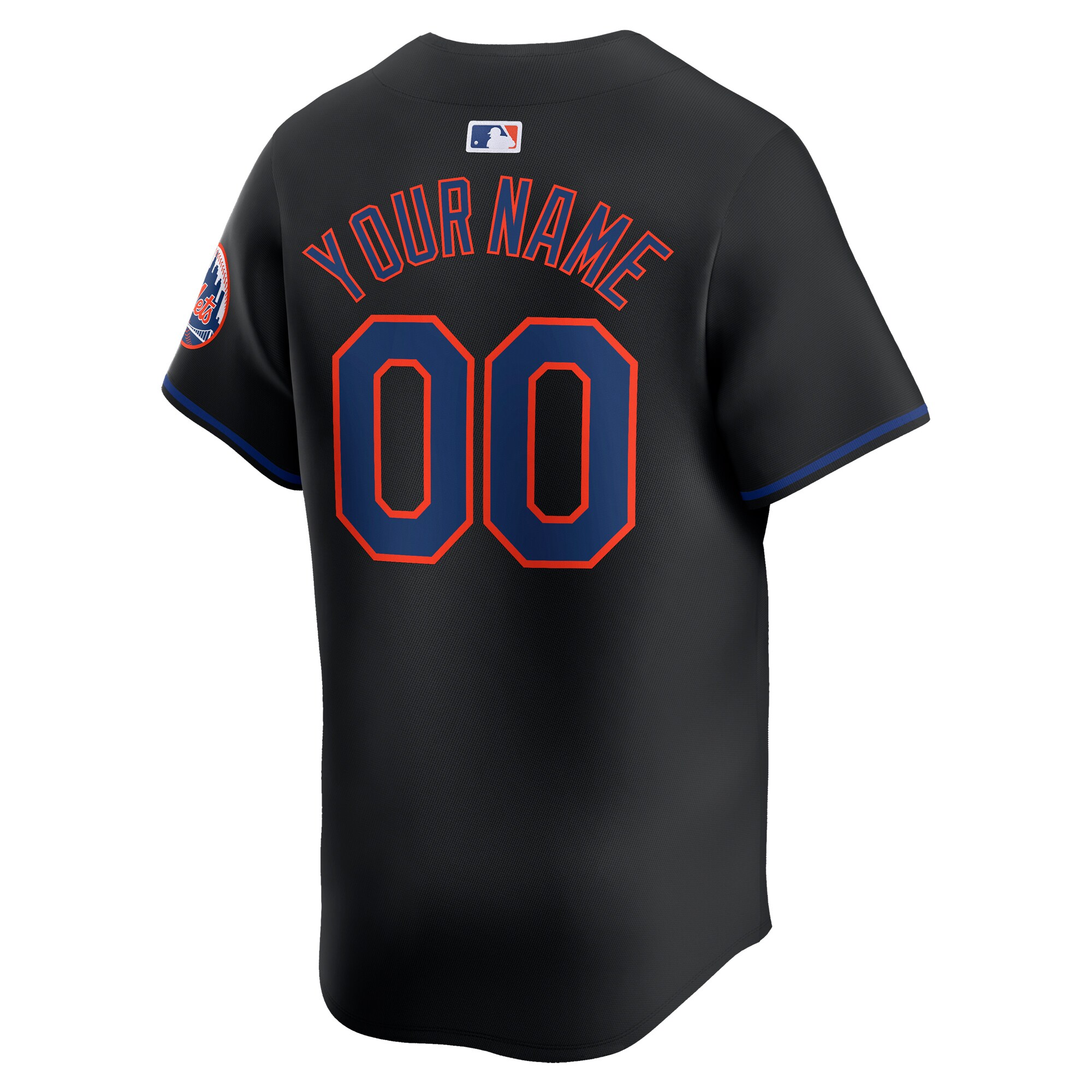 New York Mets   Alternate Limited Custom Jersey\u00c2\u00a0\u00e2\u20ac\u201c Black