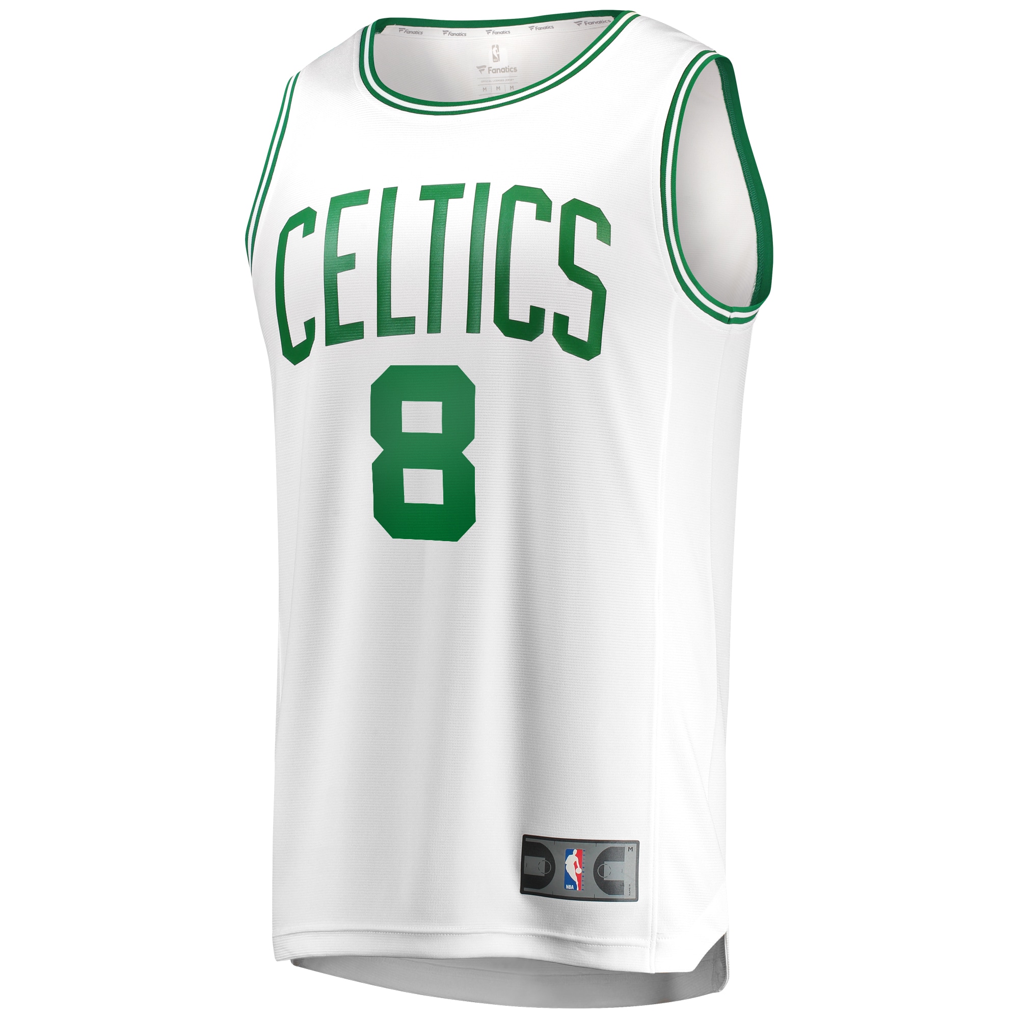 Kristaps Porzingis Boston Celtics Fanatics Youth Fast Break Player Jersey - Association Edition - White